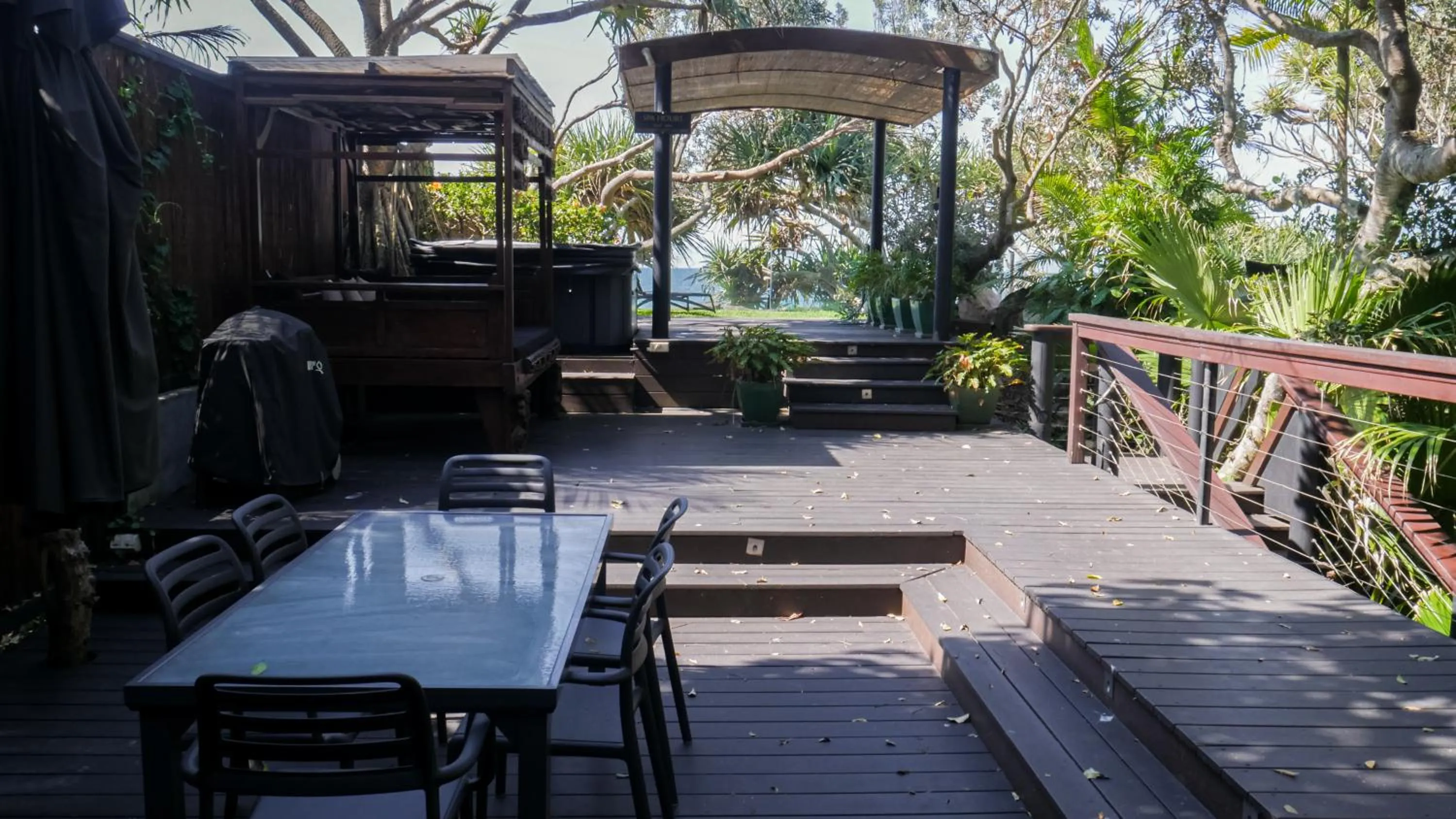 Dining area in Shambhala @ Byron