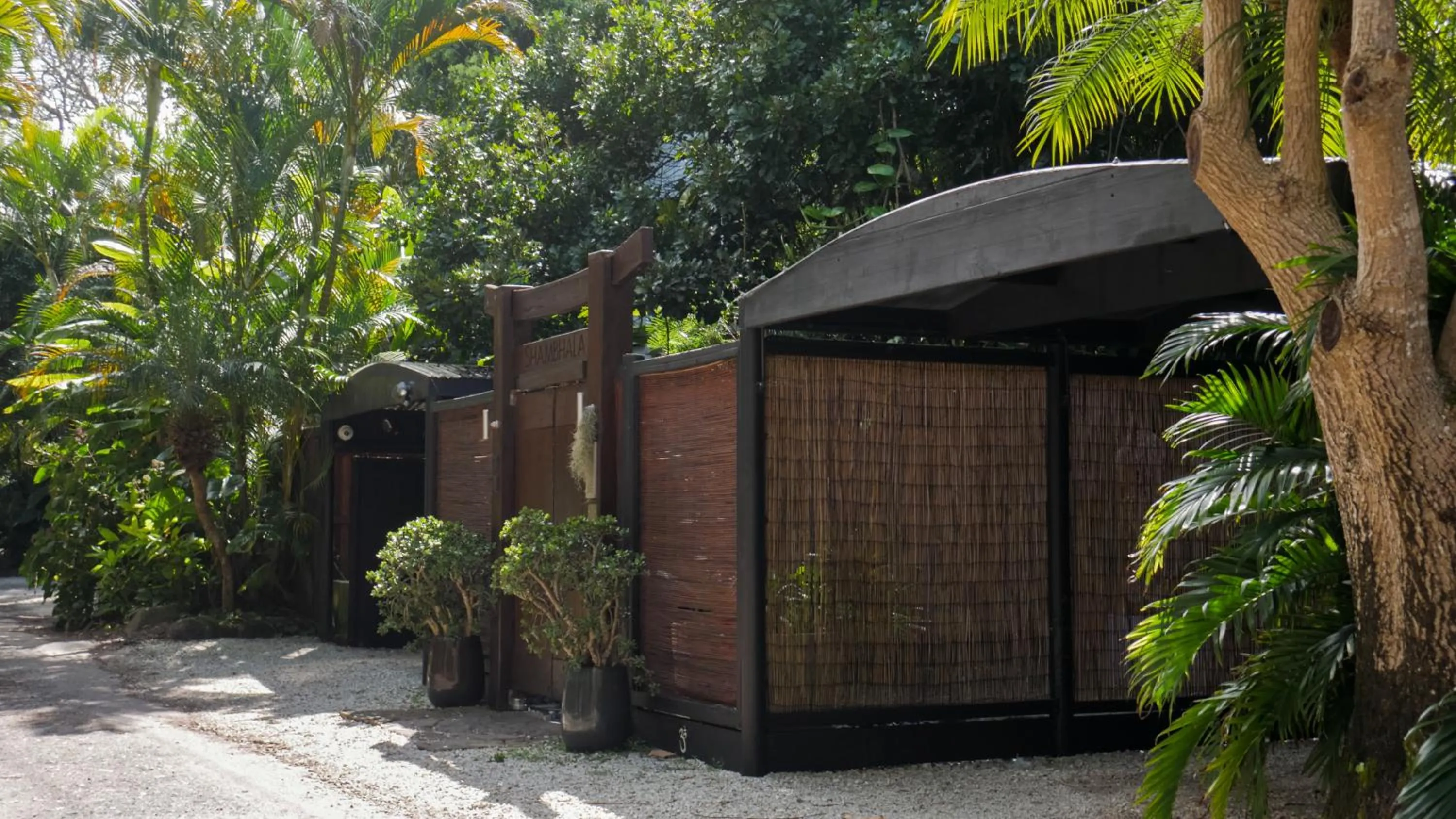 Facade/entrance in Shambhala @ Byron