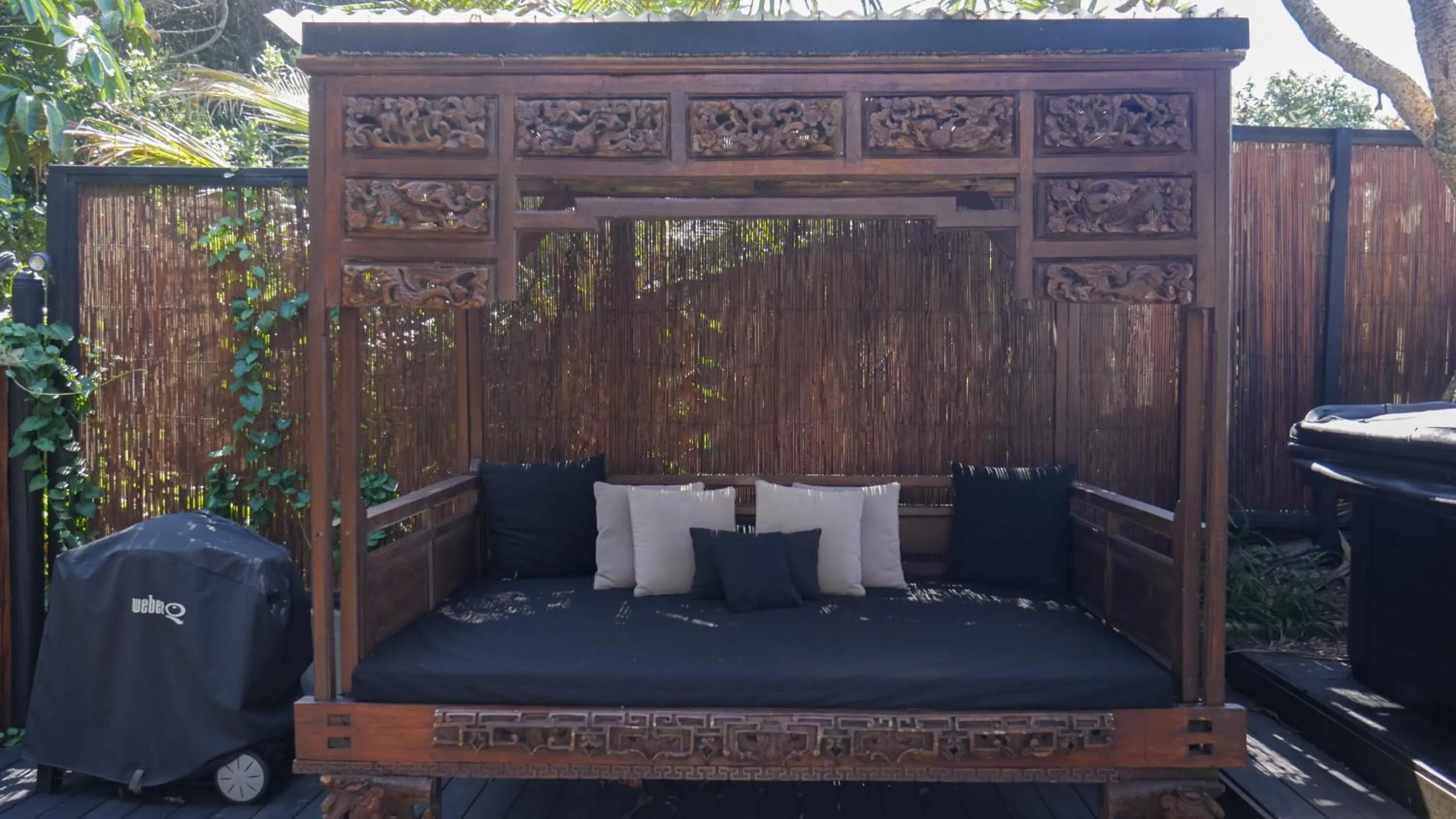 BBQ facilities in Shambhala @ Byron