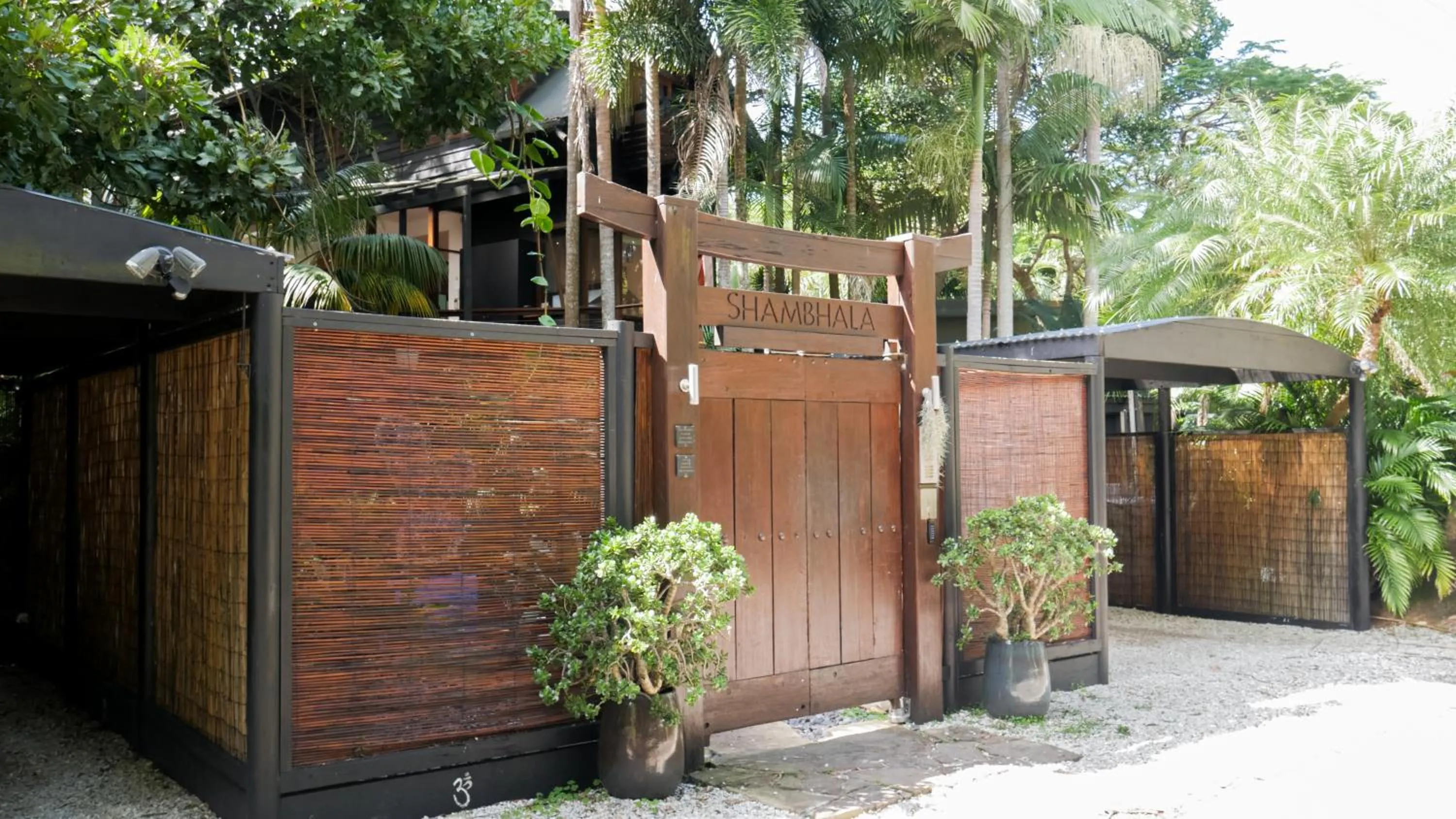 Facade/entrance in Shambhala @ Byron