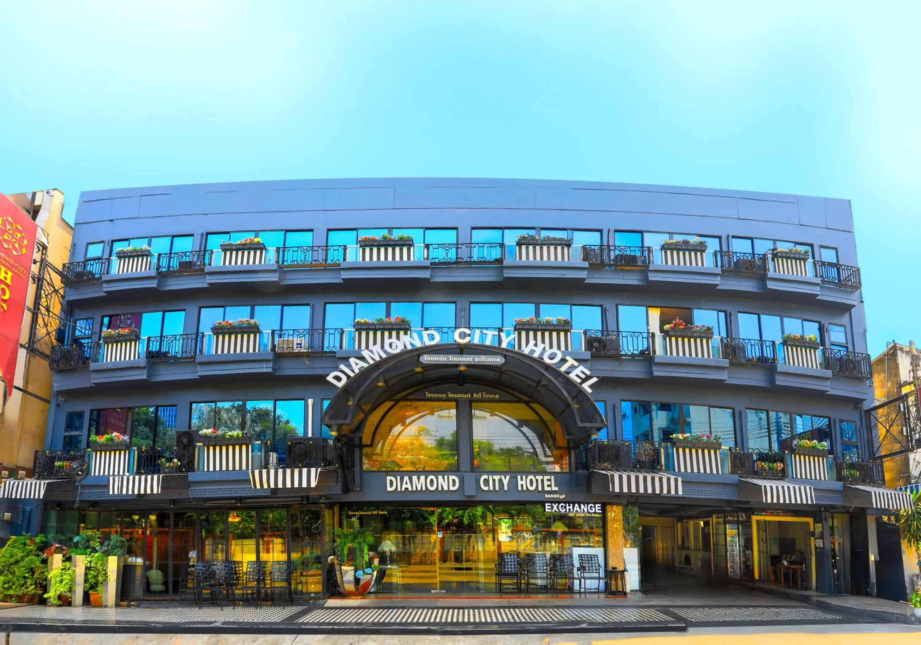 Property building in Diamond City Hotel SHA Certified