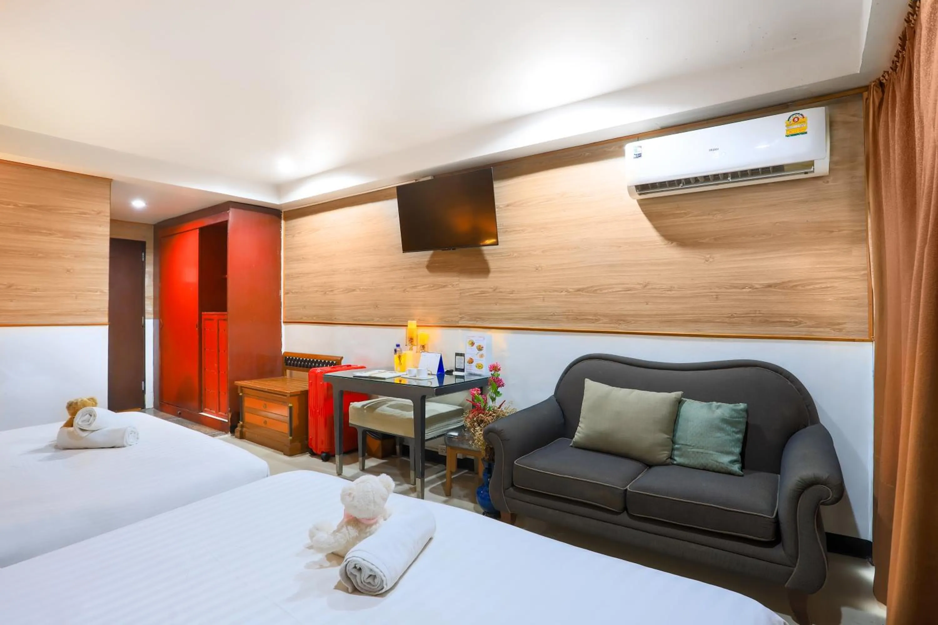 Bed in Diamond City Hotel SHA Certified