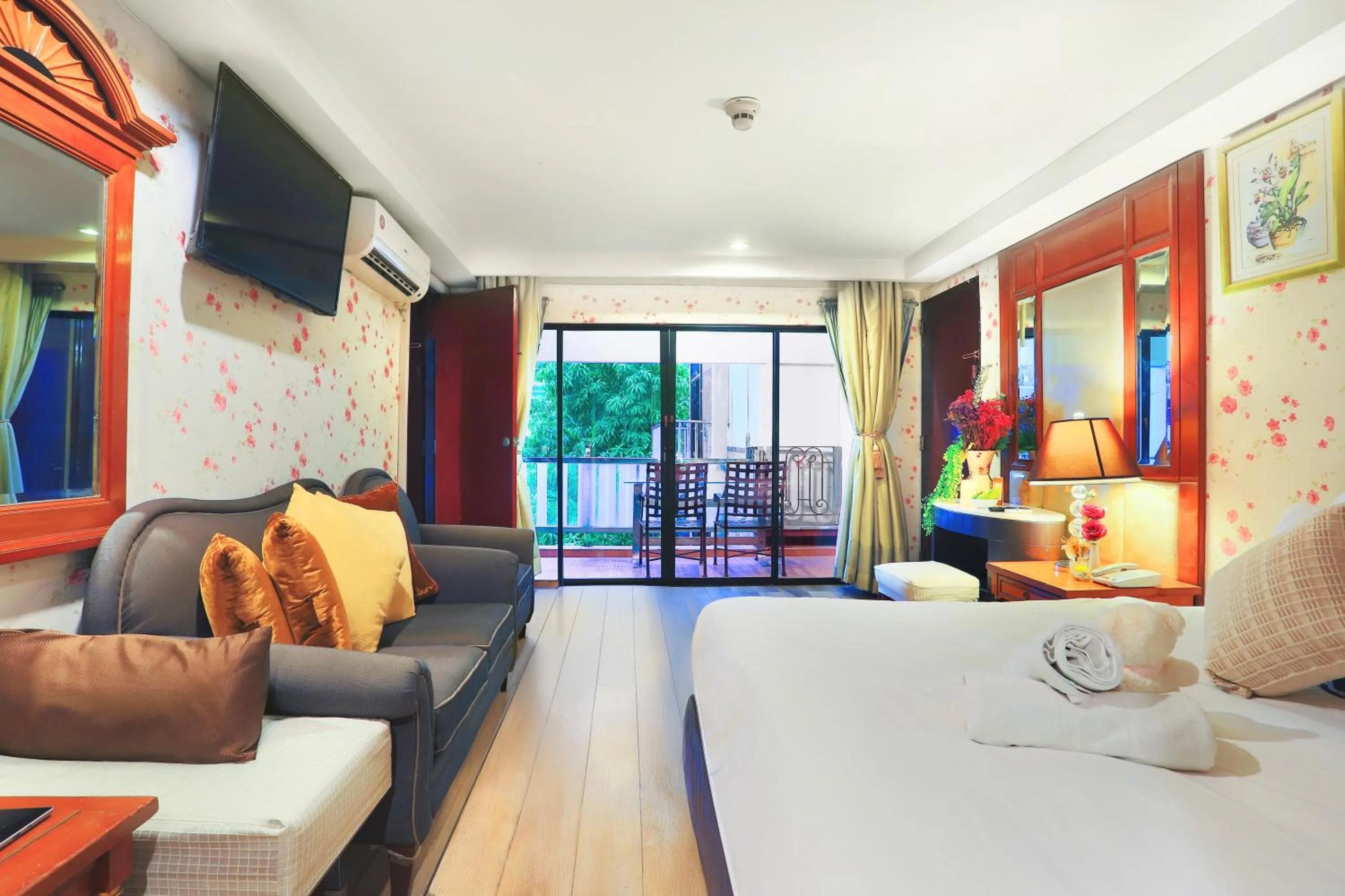 Bed in Diamond City Hotel SHA Certified