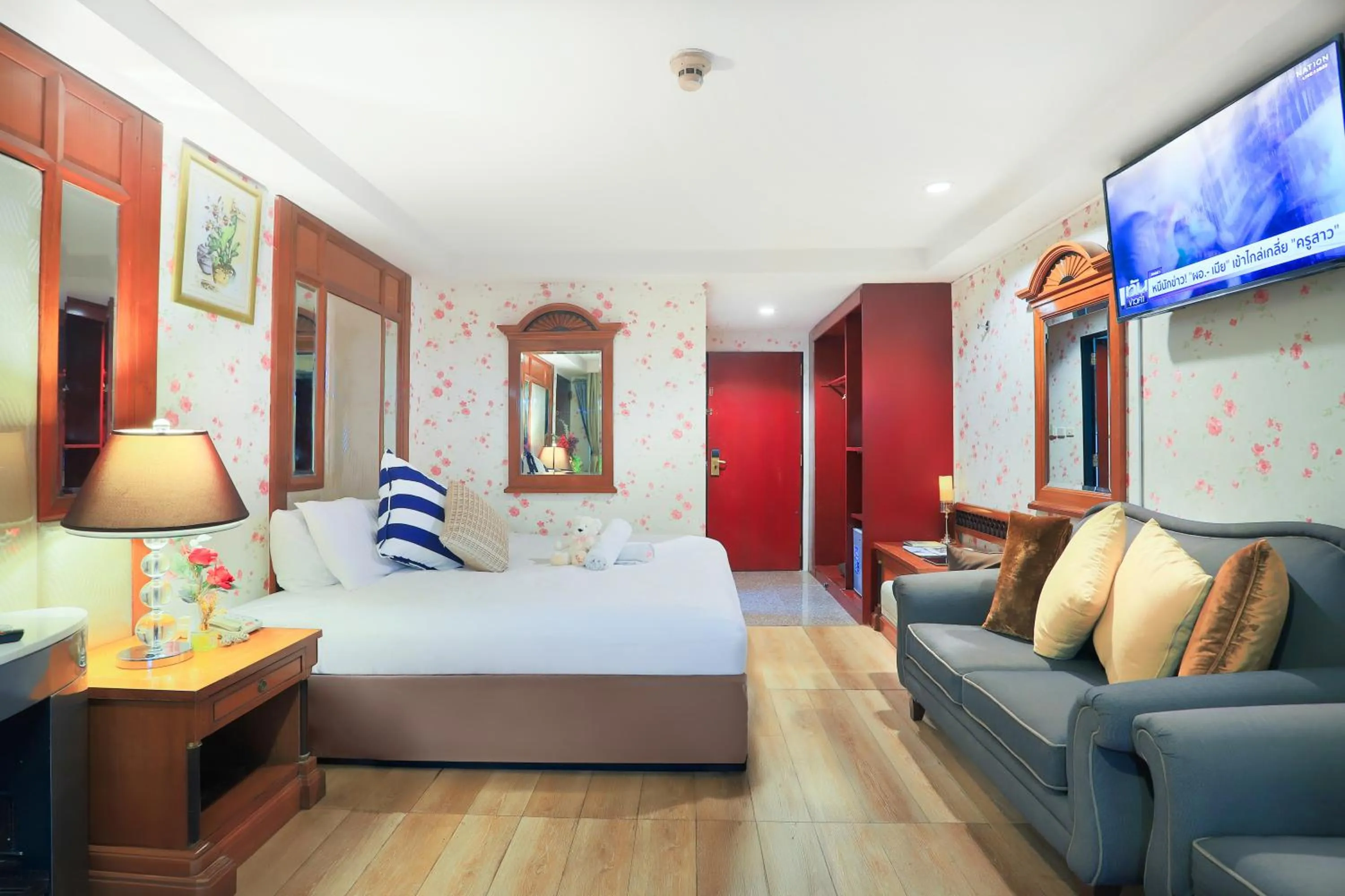 Bed in Diamond City Hotel SHA Certified