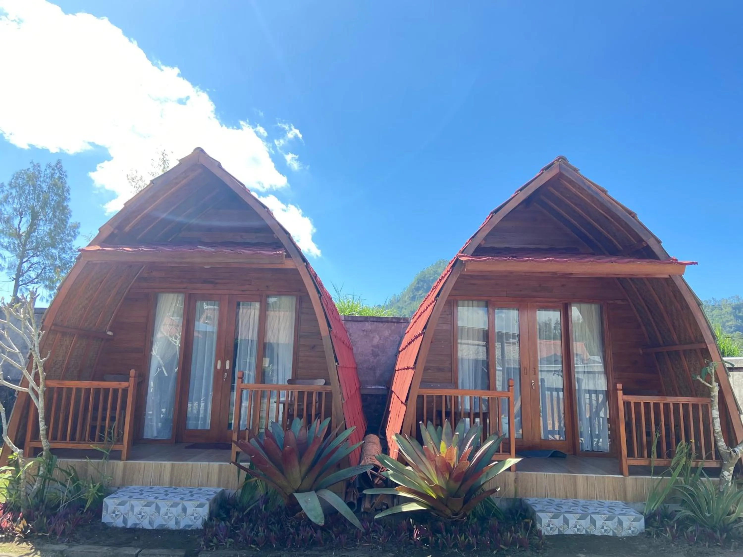 Property building in Batur Bamboo Cabin by ecommerceloka