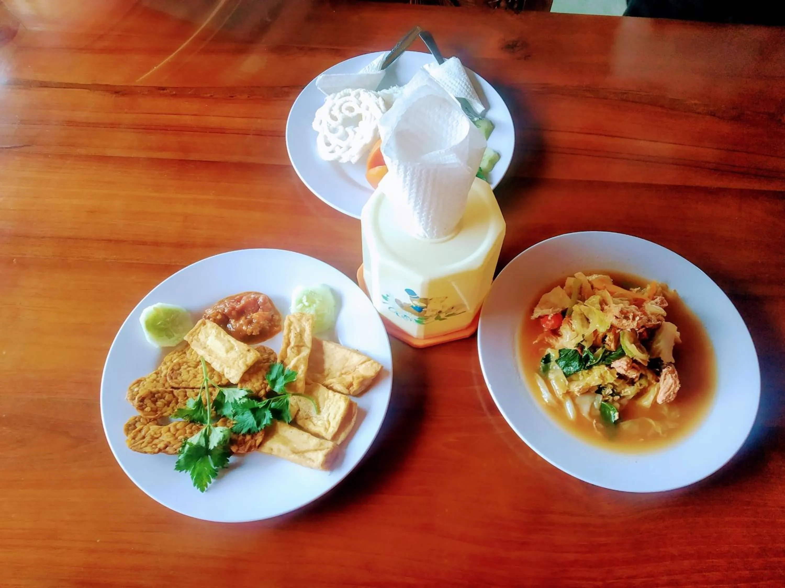 Food in Batur Bamboo Cabin by ecommerceloka