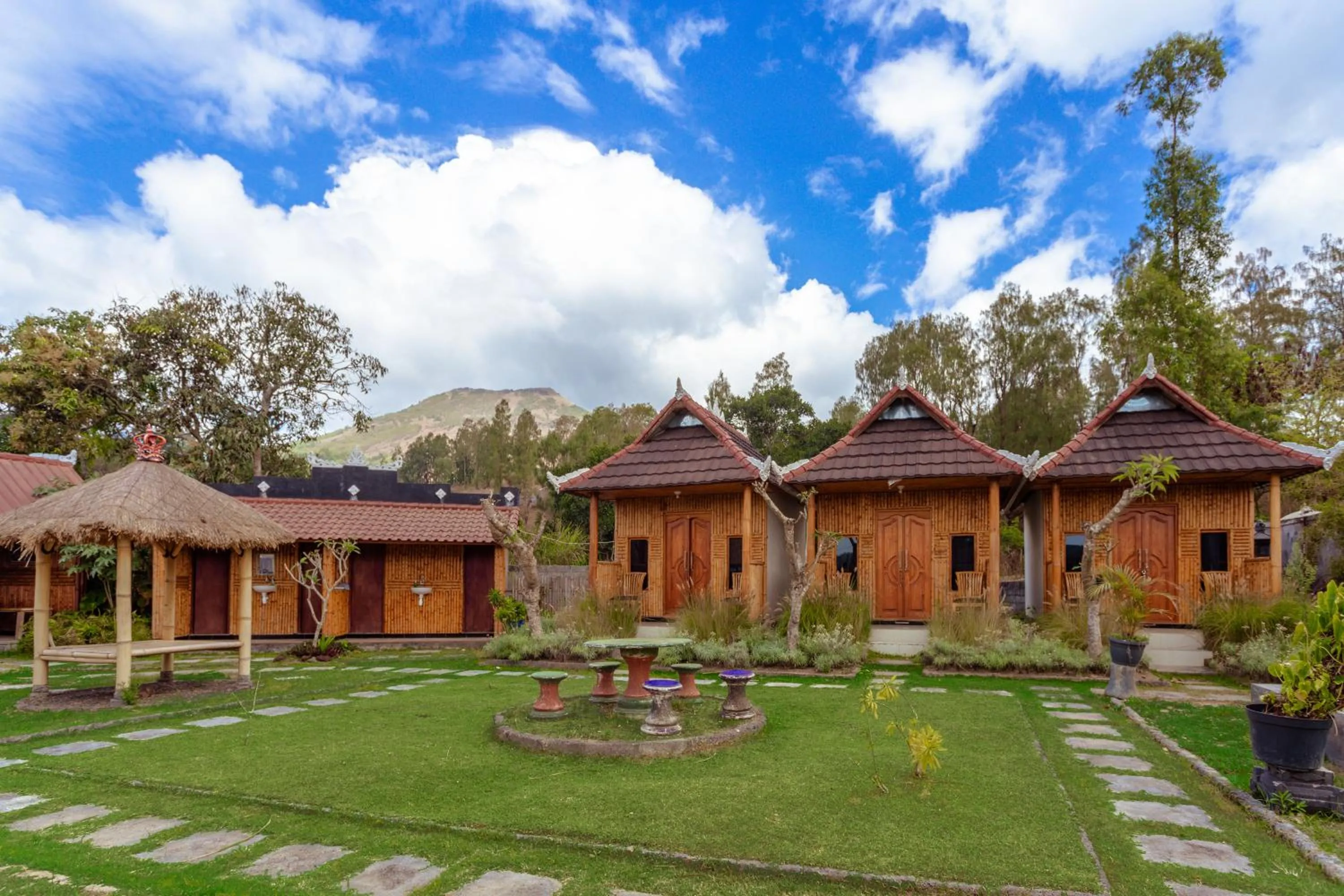 Property building in Batur Bamboo Cabin by ecommerceloka