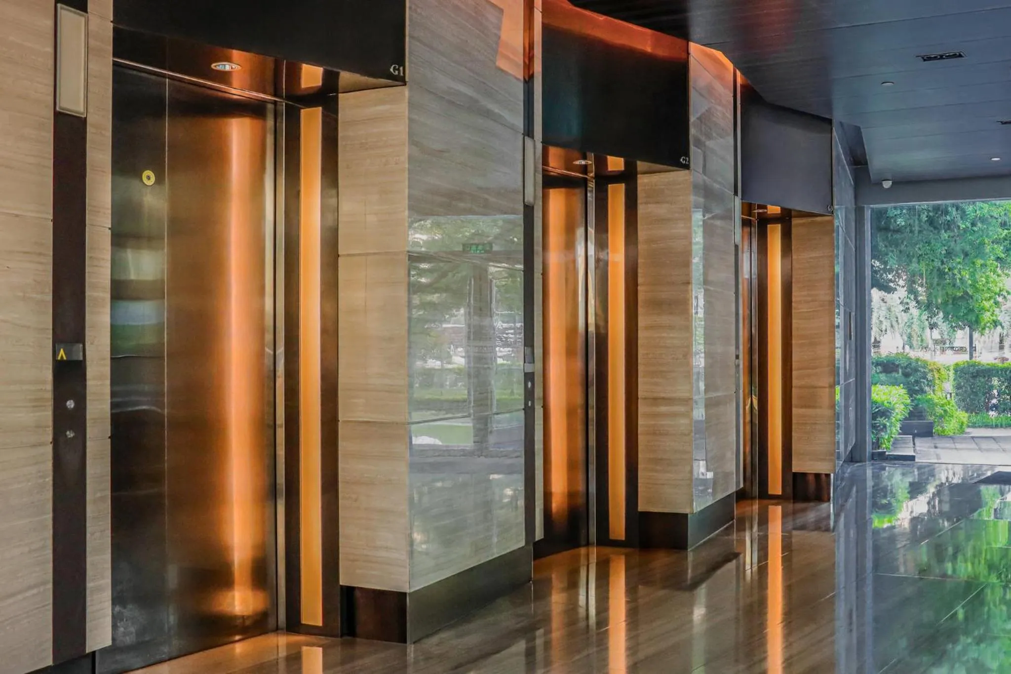 Lobby or reception in Crowne Plaza Guangzhou Huadu by IHG