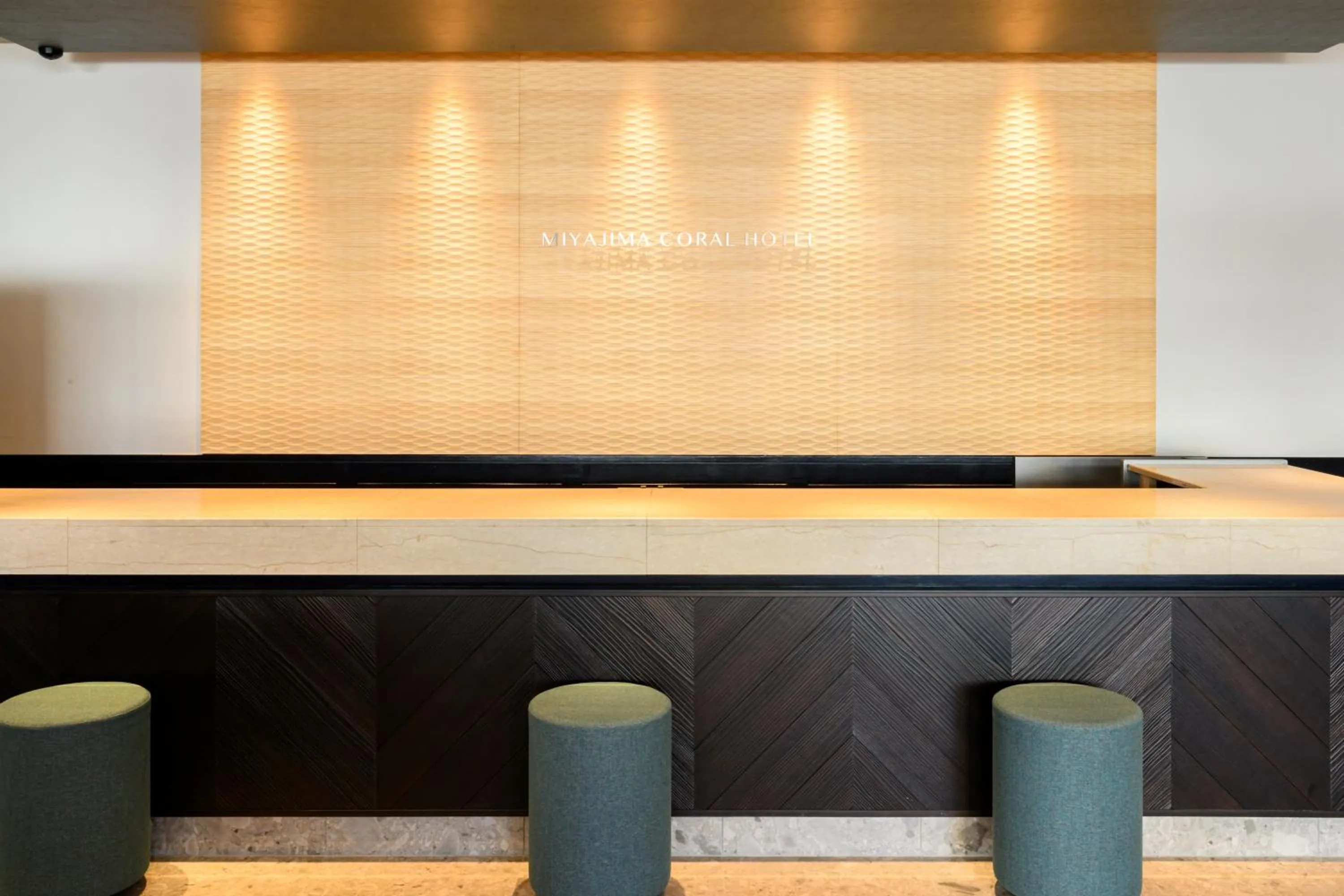 Lobby or reception in Miyajima Coral Hotel