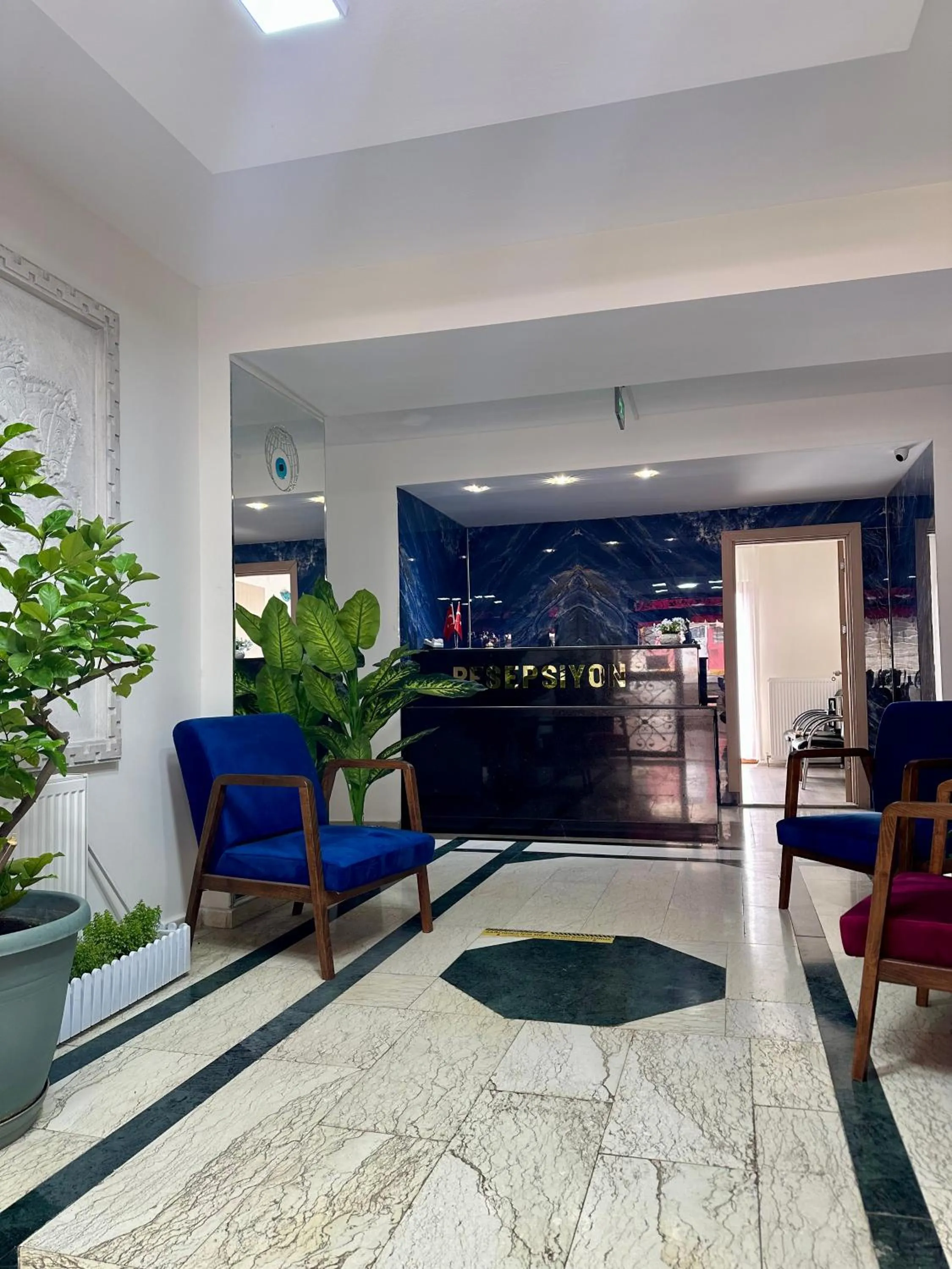Lobby or reception in The Yücedağ Hotel