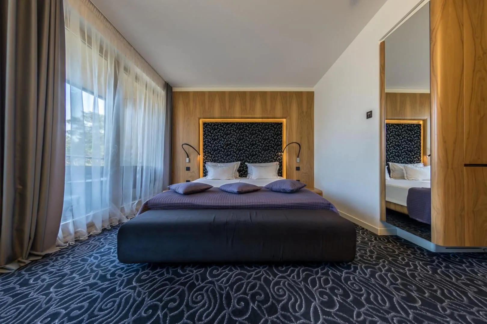 Bed in Palanga Life Balance SPA Hotel