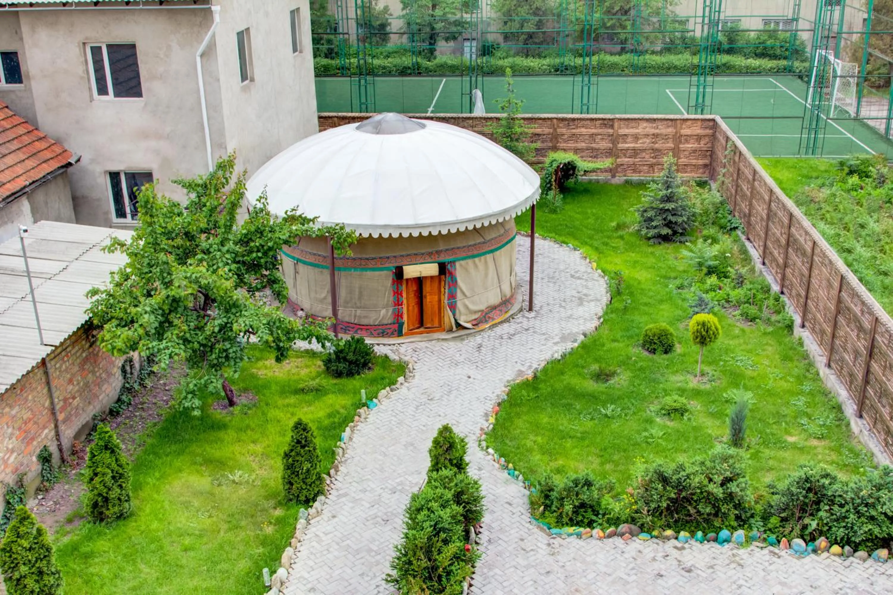 Natural landscape in Hotel Bridges Bishkek