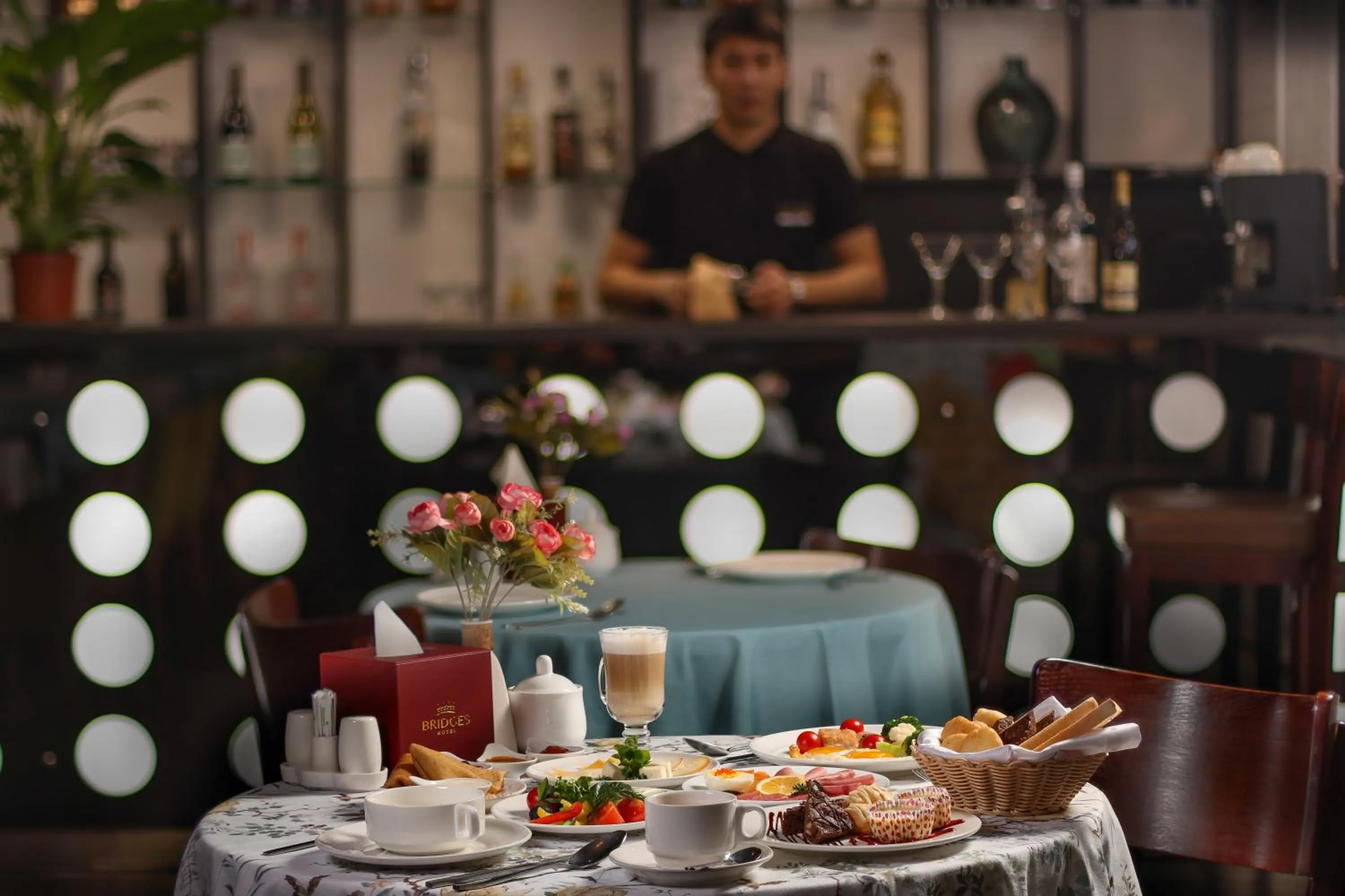 Food and drinks in Hotel Bridges Bishkek