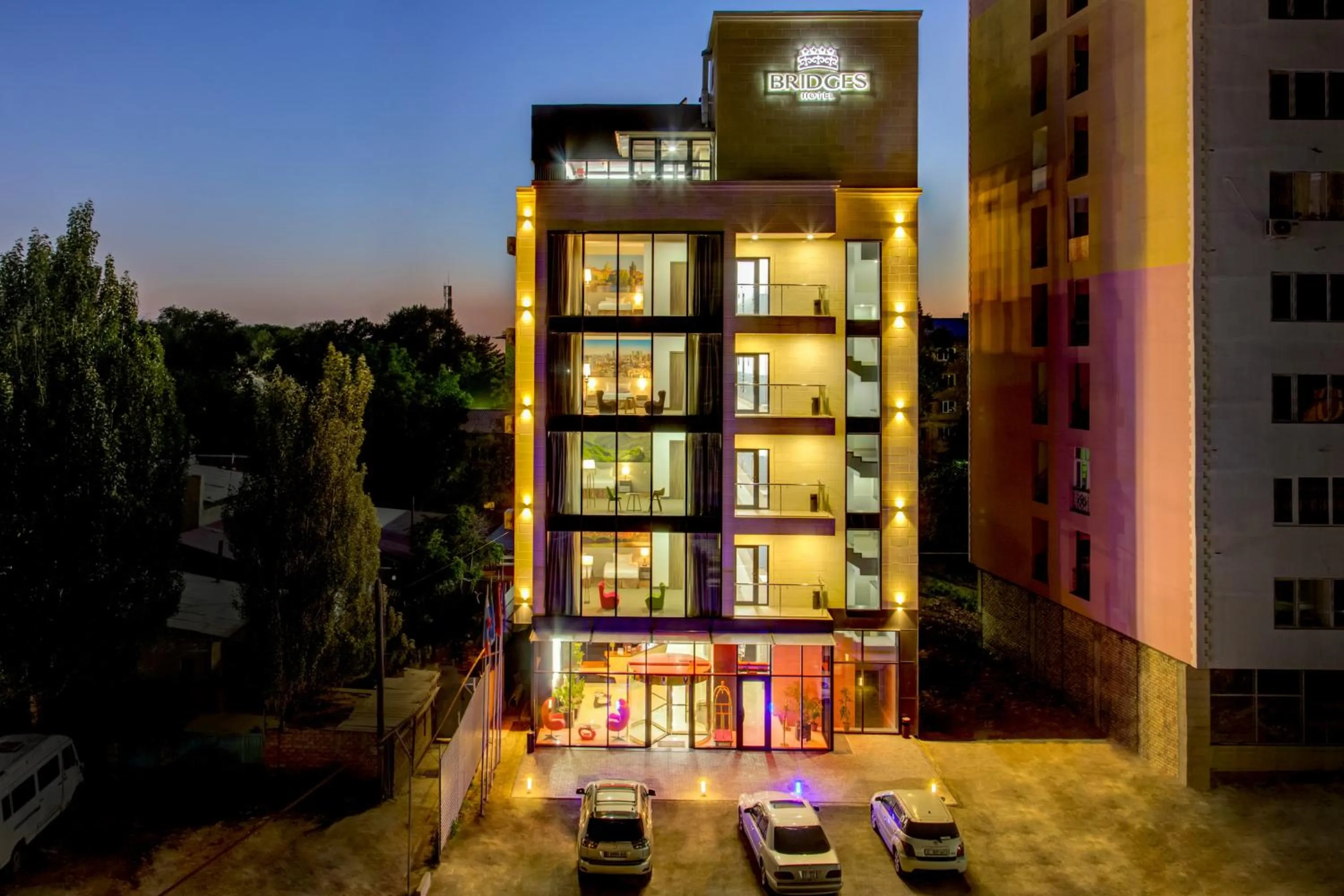 Property building in Hotel Bridges Bishkek