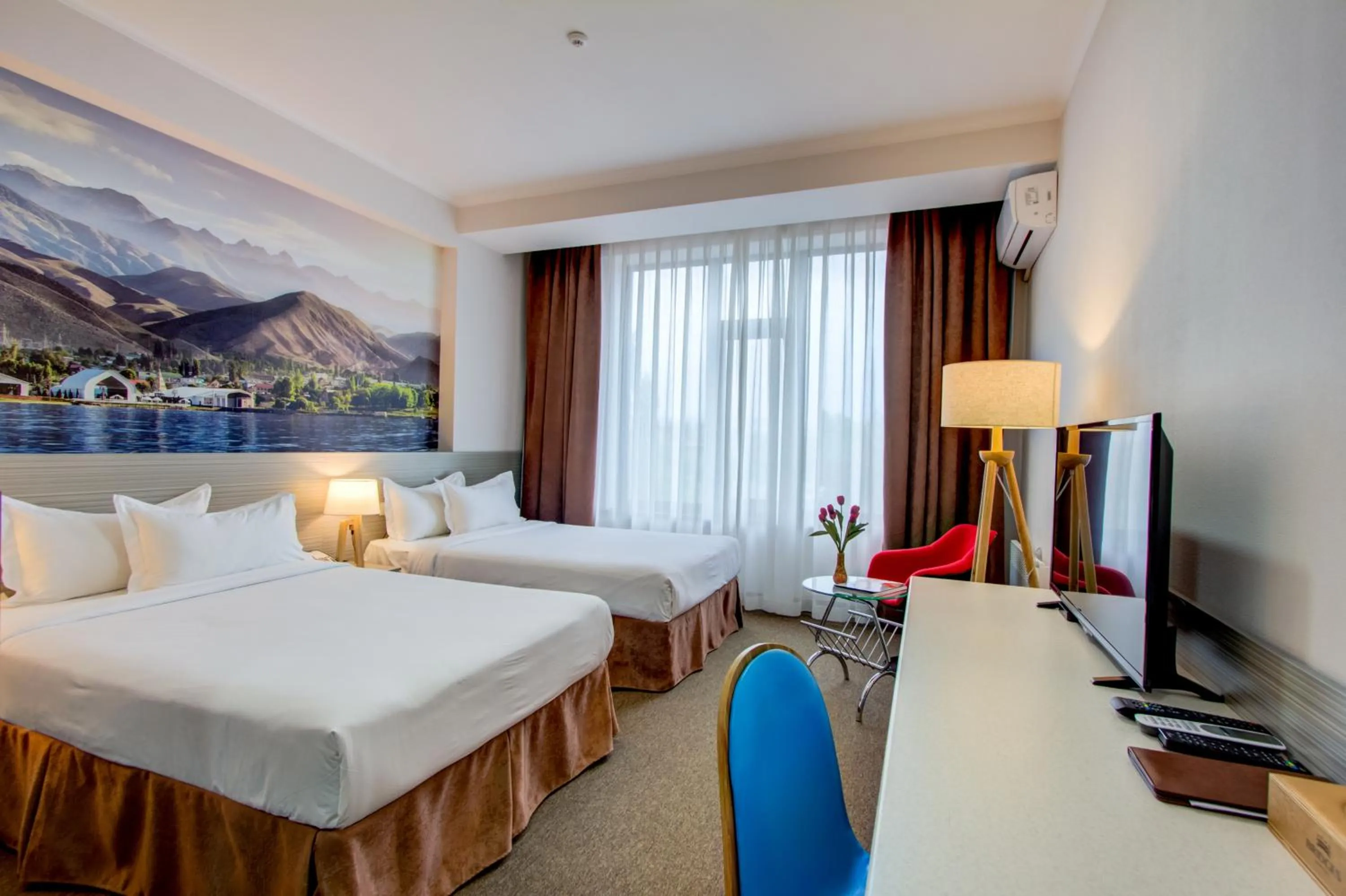 Photo of the whole room, Bed in Hotel Bridges Bishkek