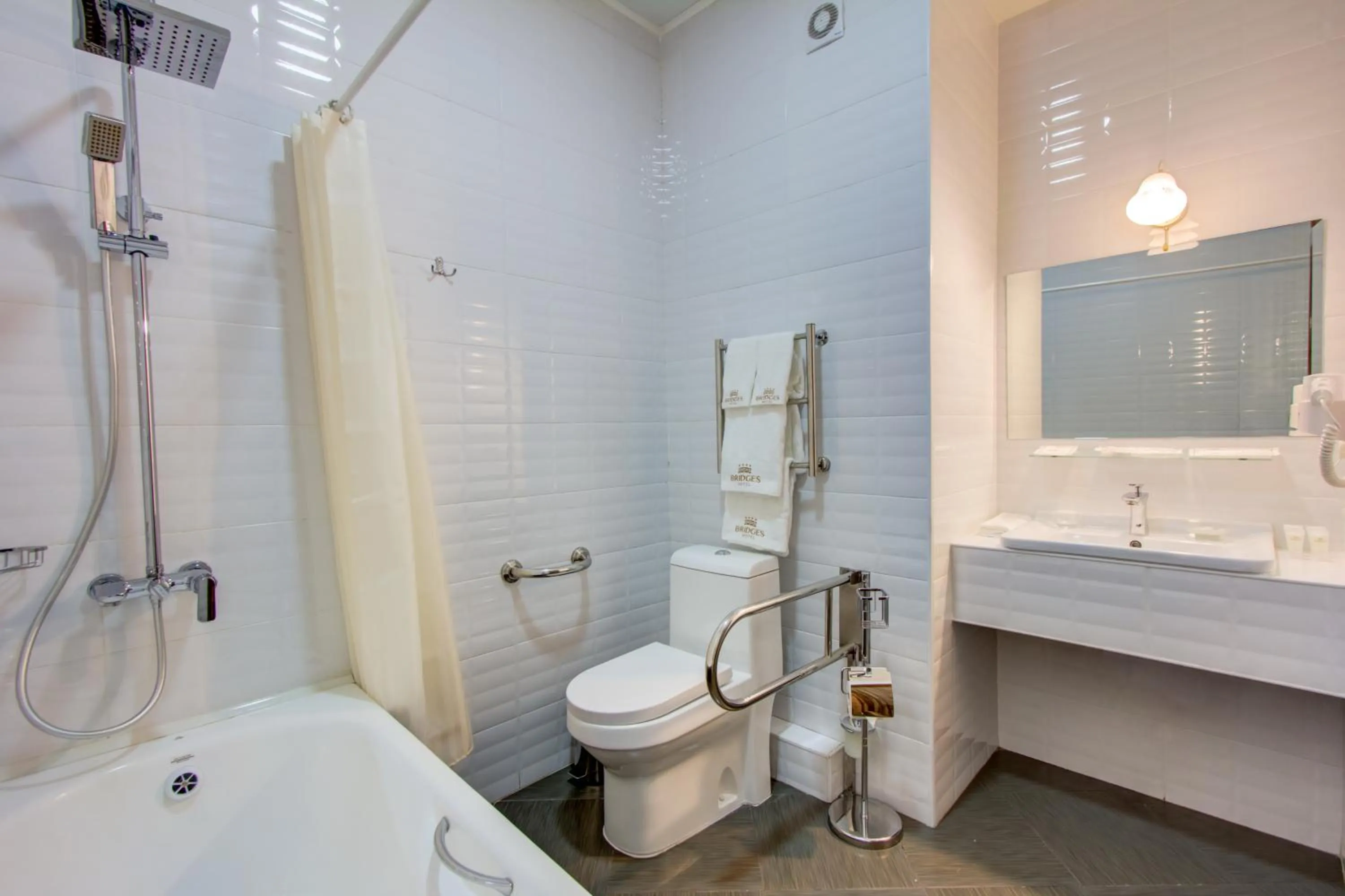 Facility for disabled guests in Hotel Bridges Bishkek