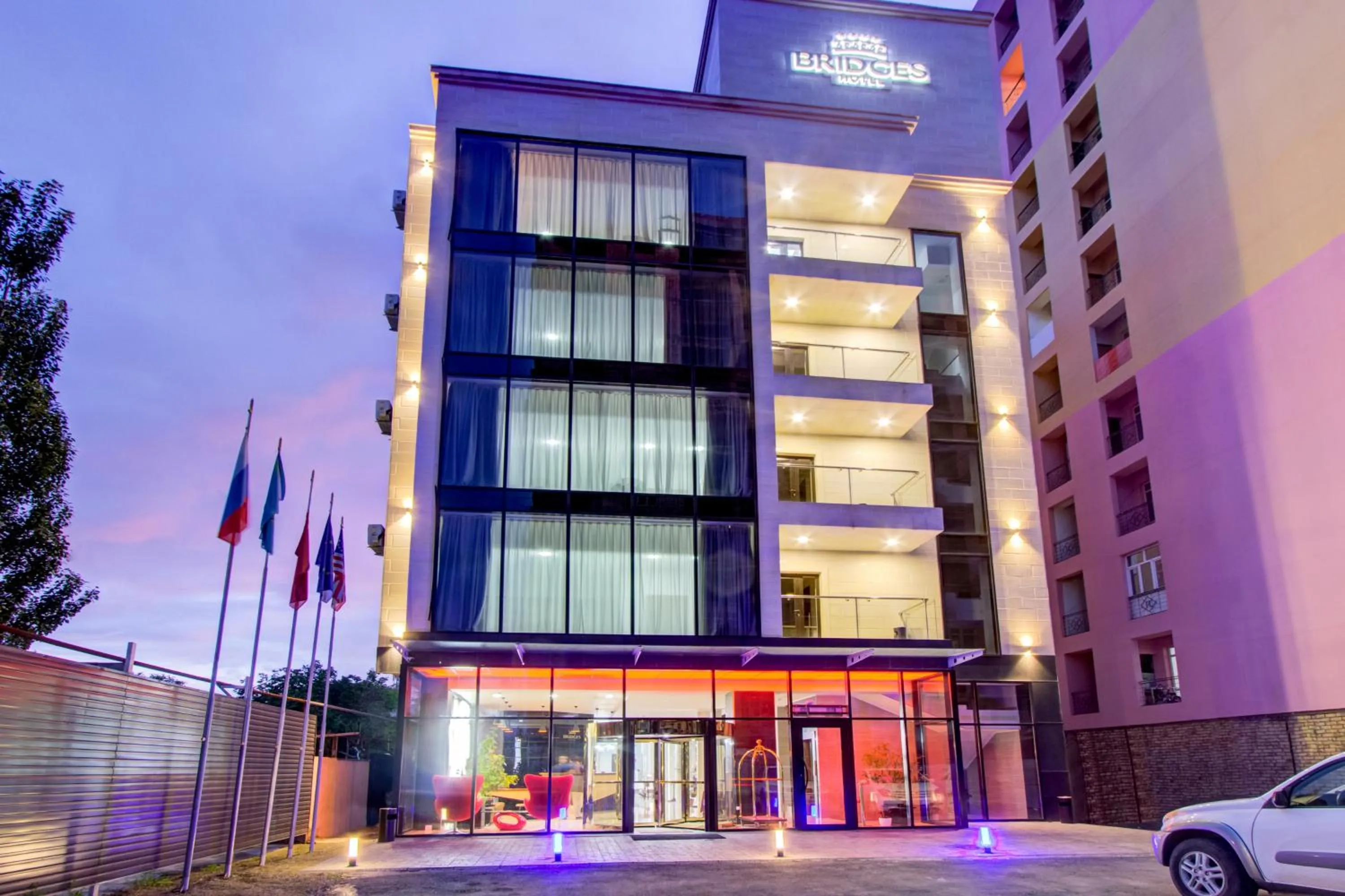 Property building in Hotel Bridges Bishkek