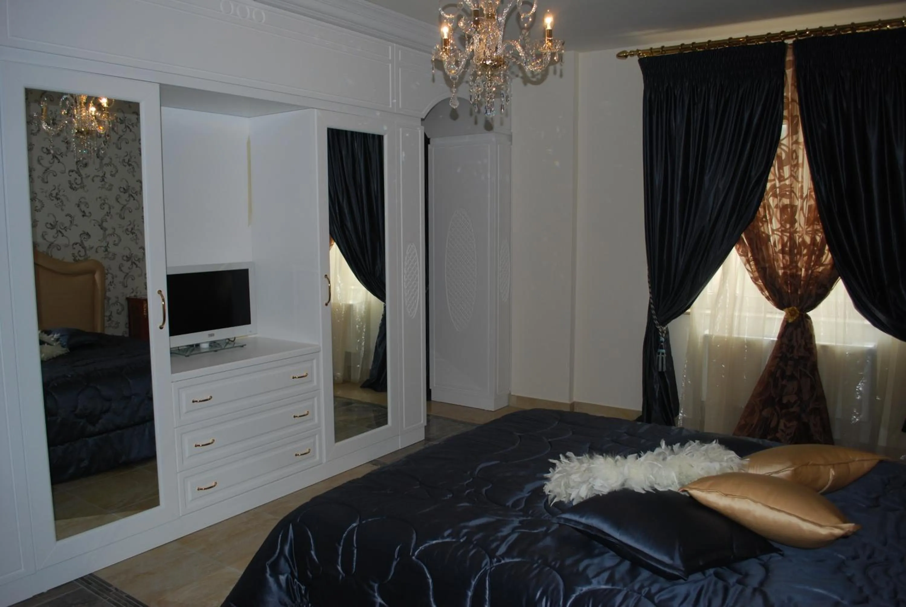 TV and multimedia, Bed in Regina di Saba - Hotel Villa per ricevimenti