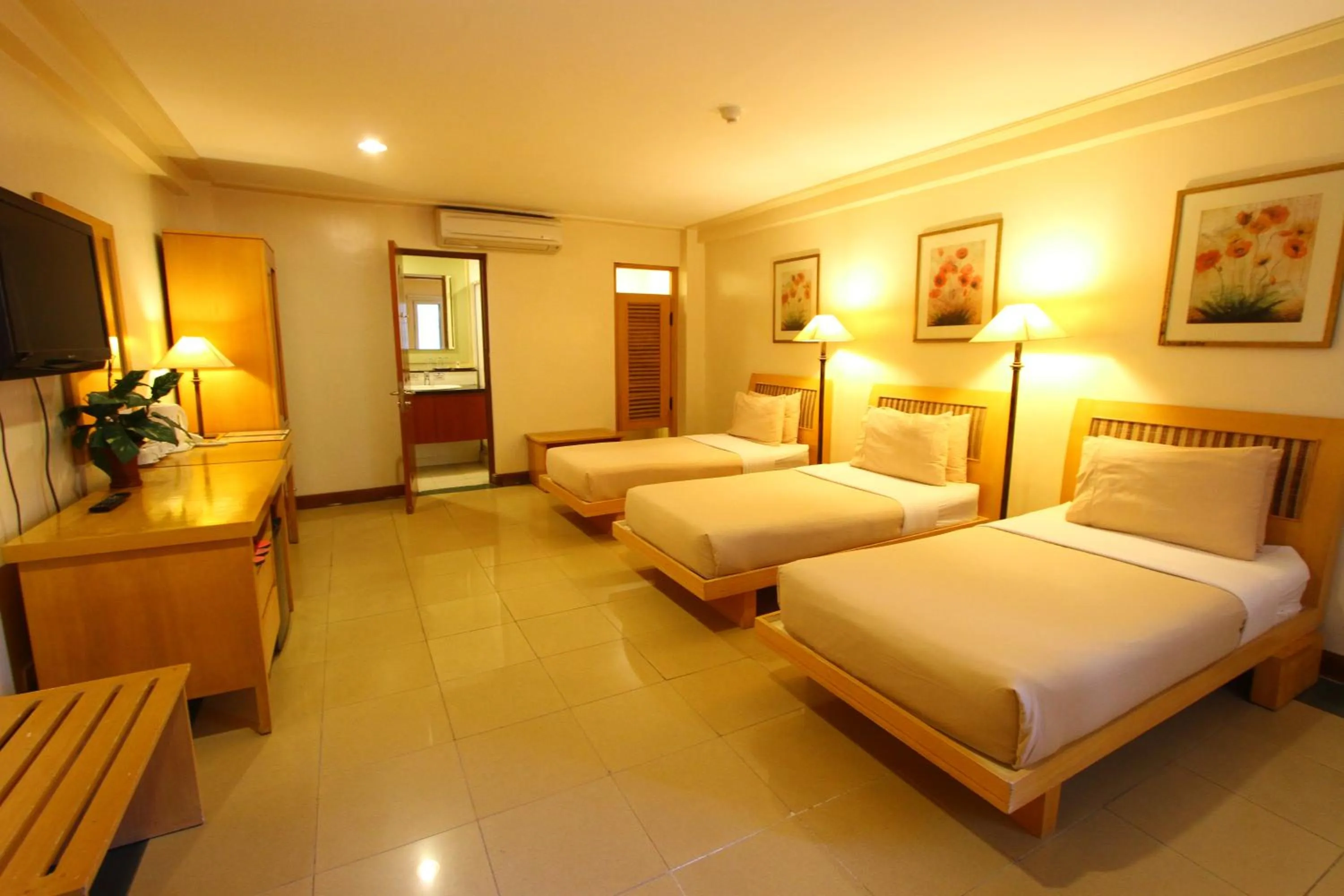 Bed in Trace Suites by SMS Hospitality