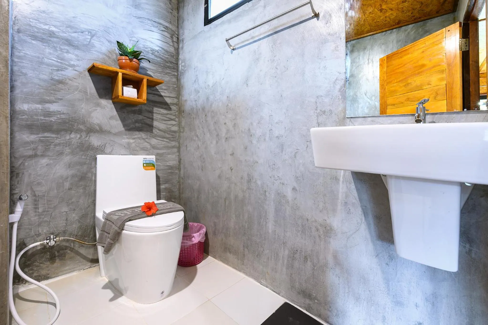 Bathroom in Baan Check In