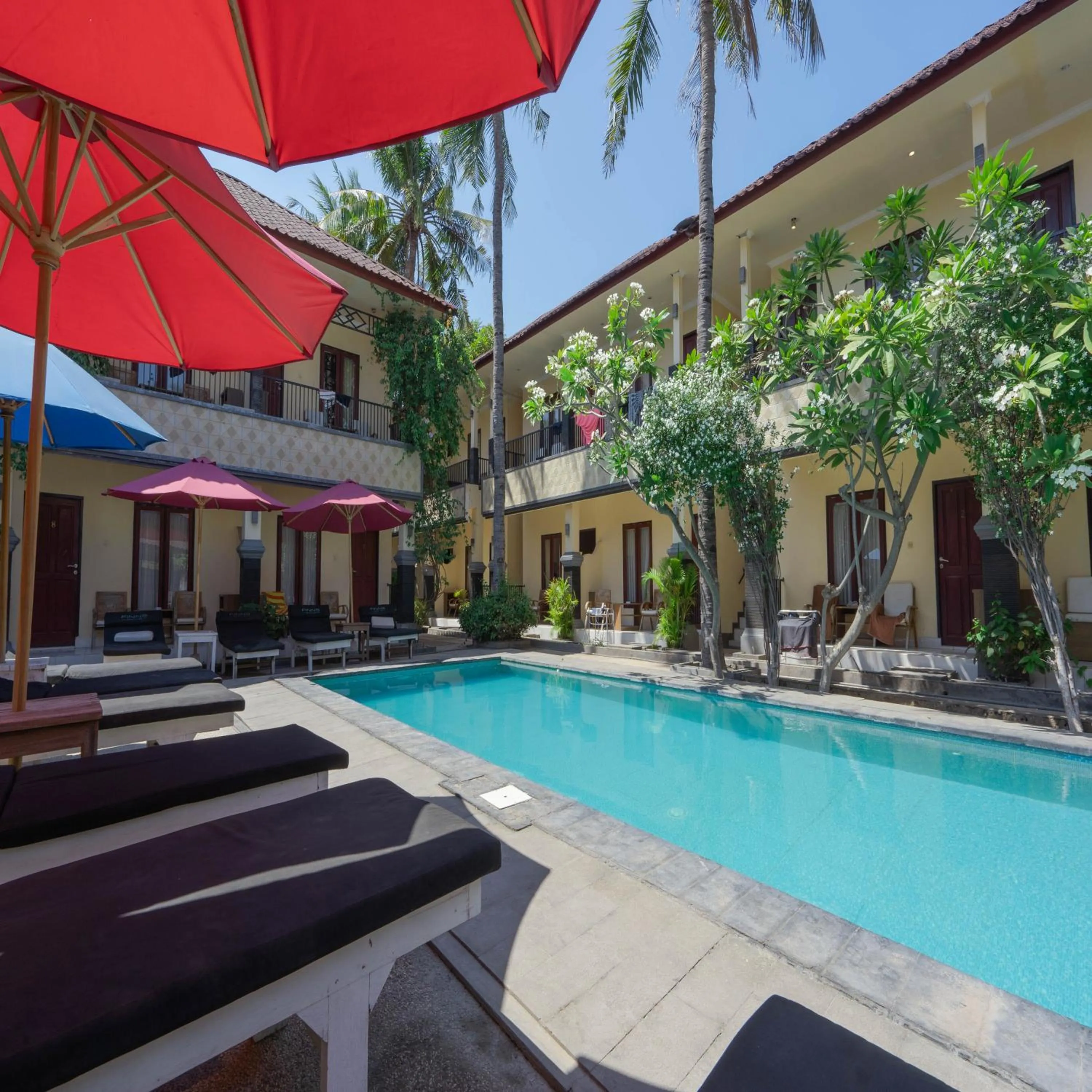 Swimming pool in Urbanview My Home One Gili Trawangan