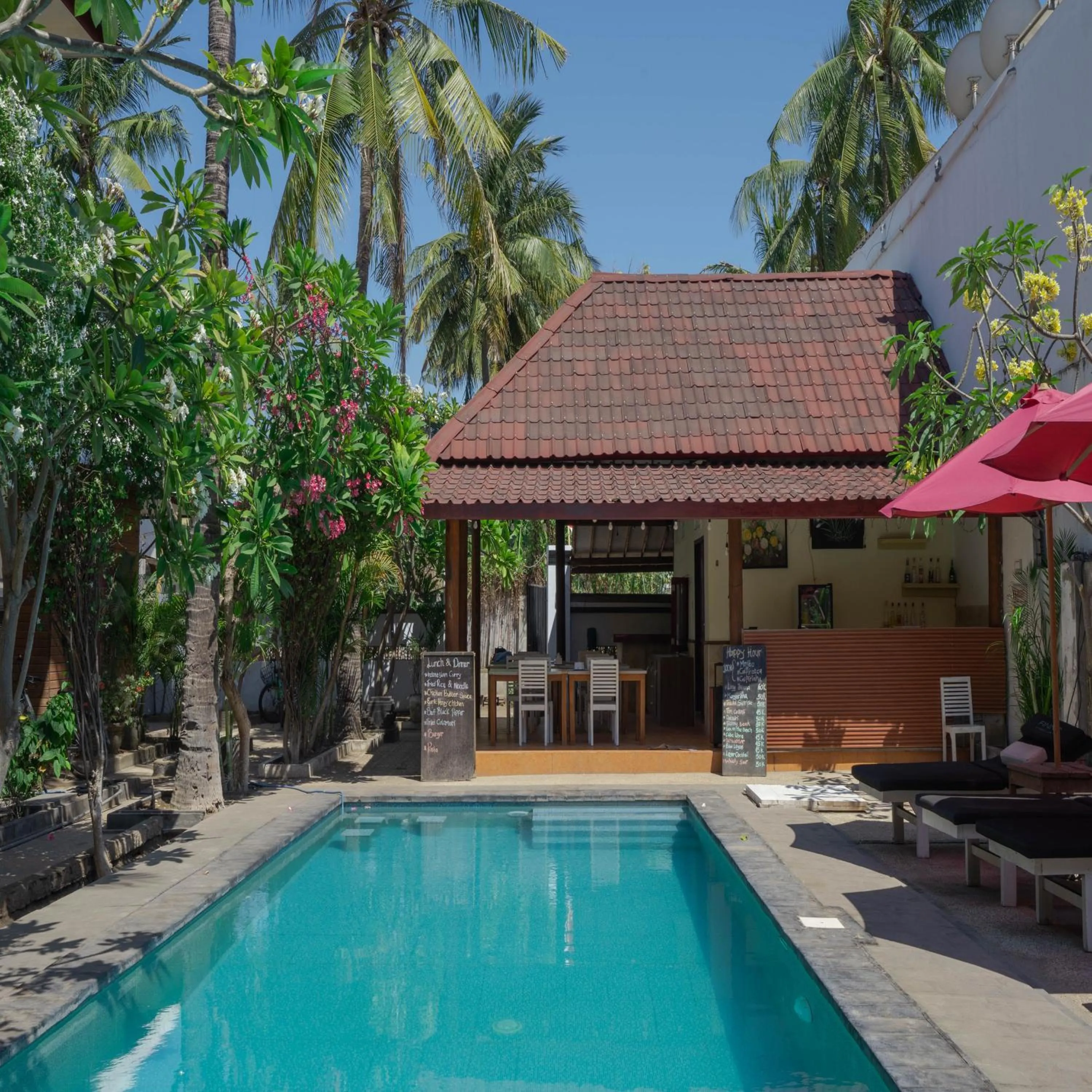 Swimming pool in Urbanview My Home One Gili Trawangan