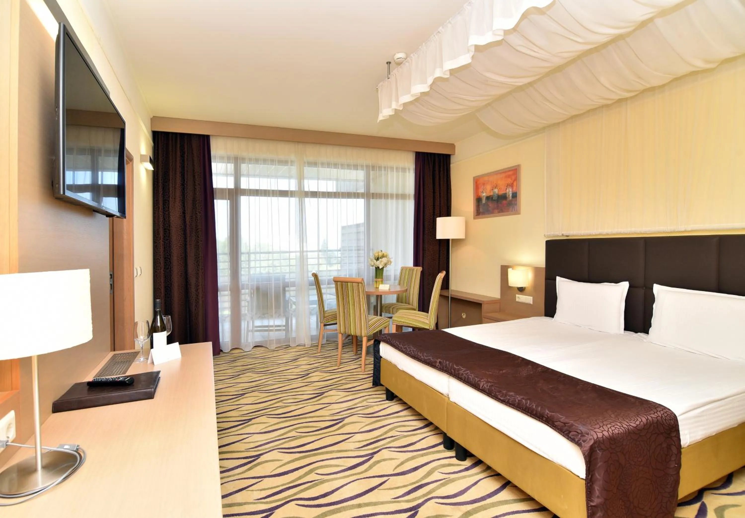 Bed in Flamingo Grand Hotel & Spa