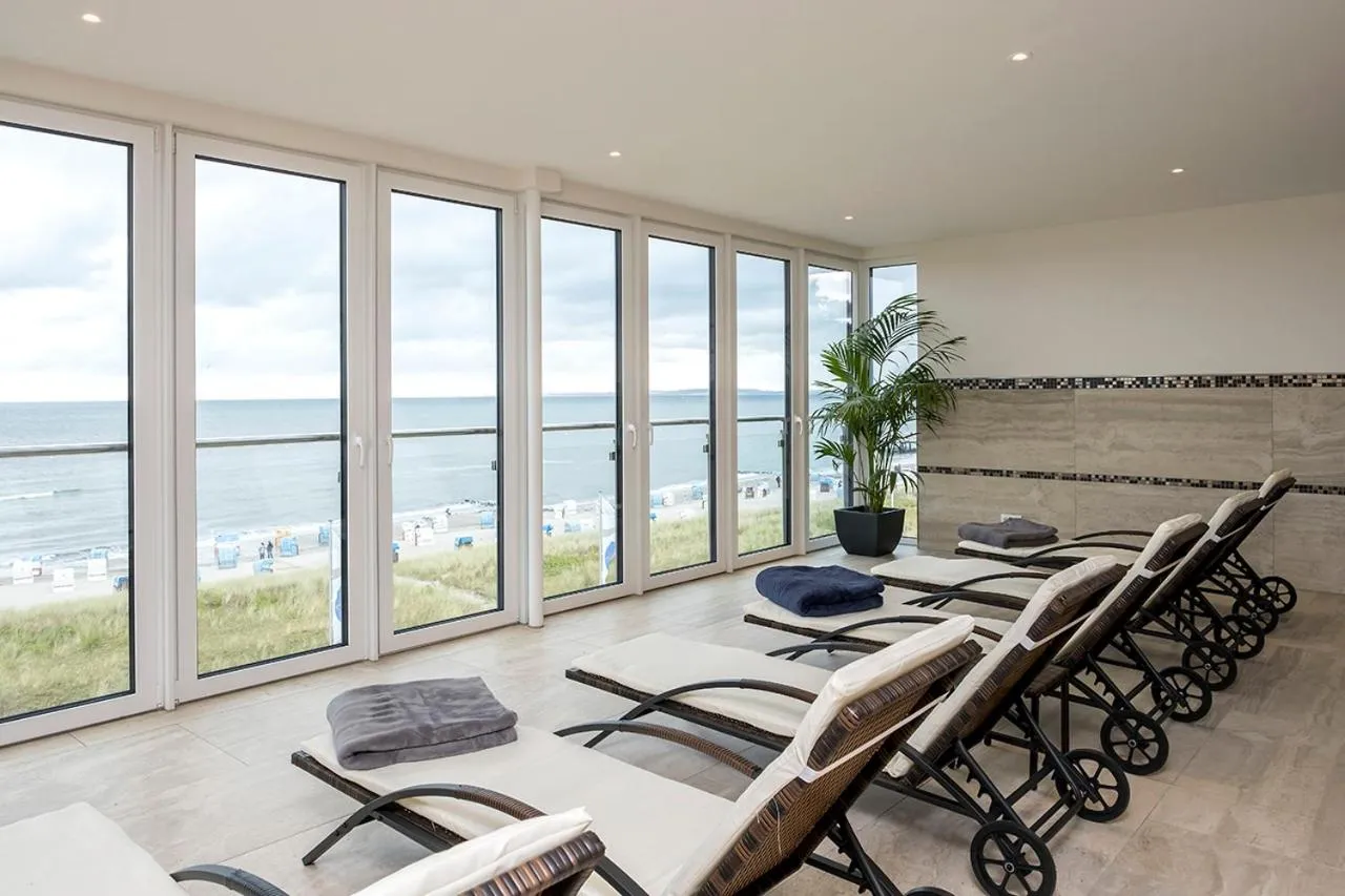 Sauna in Hotel Haus am Meer