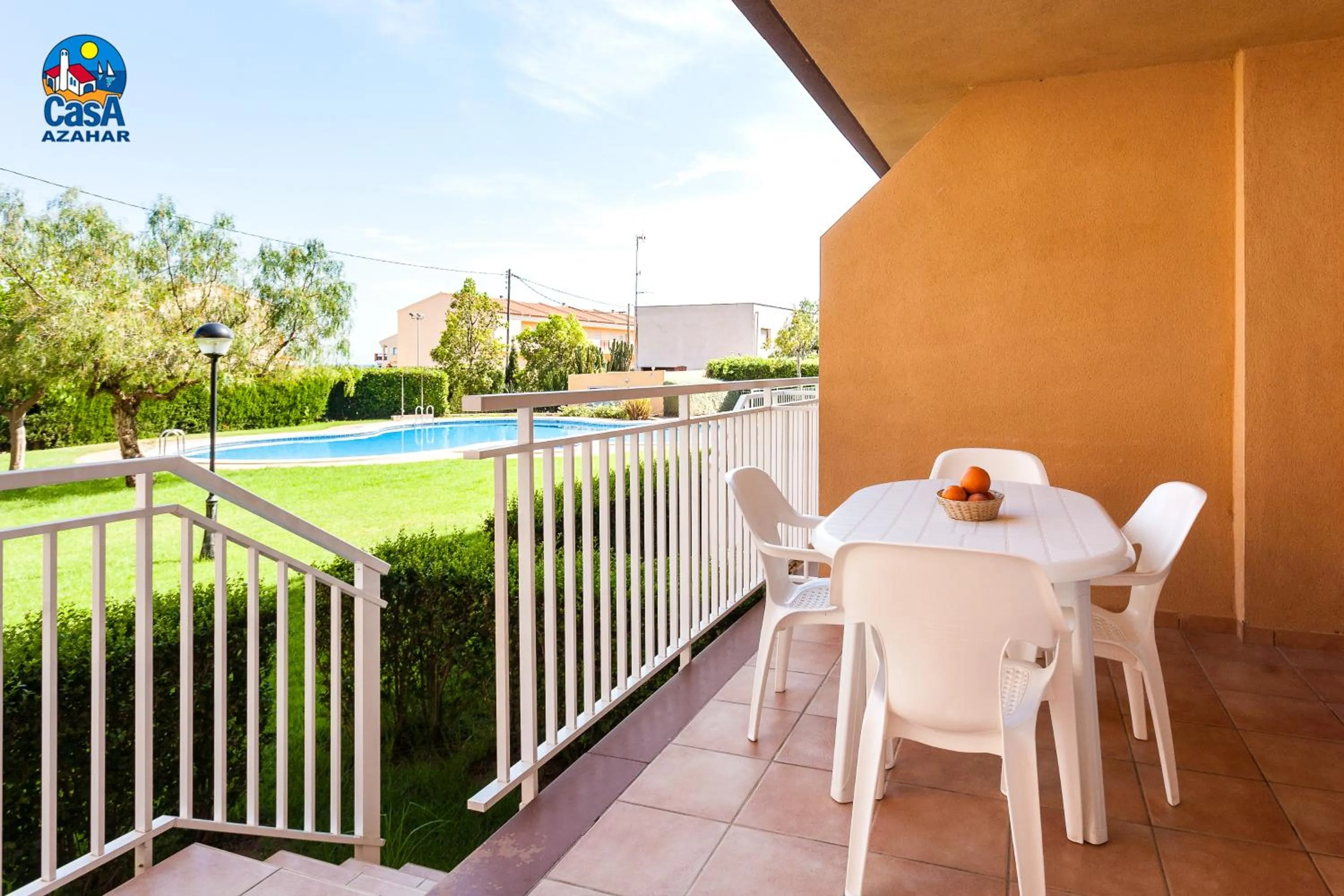 Garden in Apartamentos Bovalar Casa Azahar