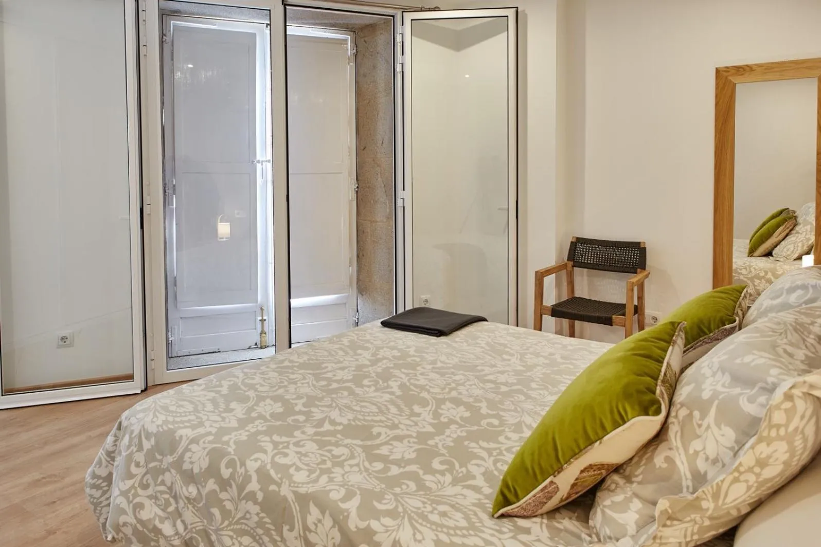 Bed in Apartamentos Orfas