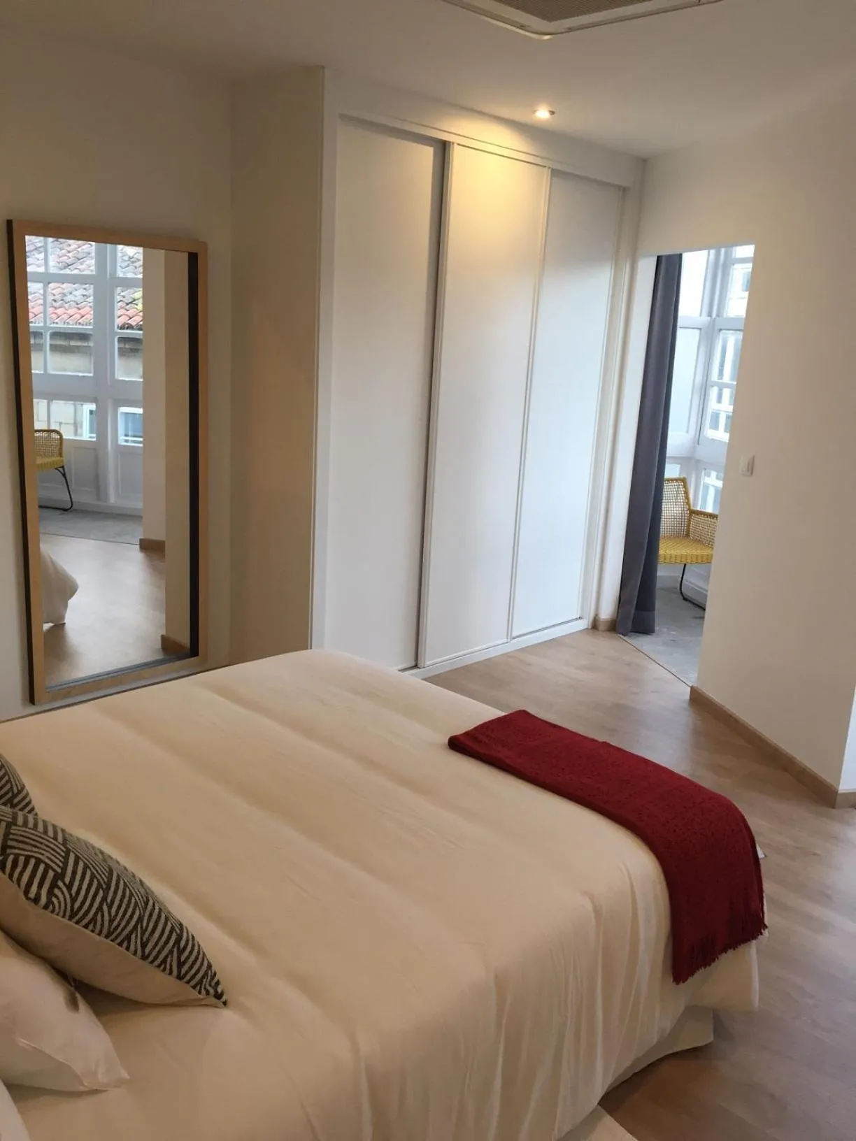 Bed in Apartamentos Orfas