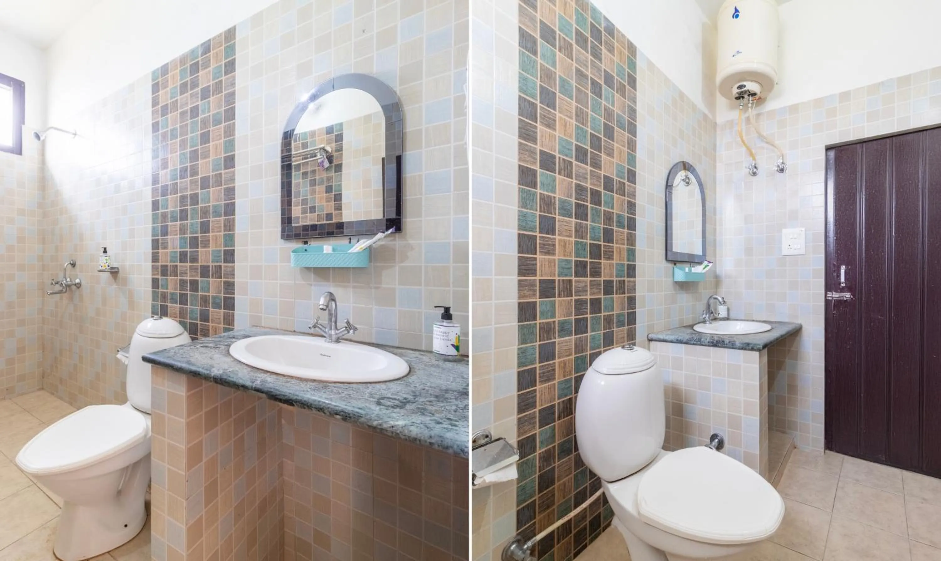 Bathroom in Treebo Spring Birds - Kainchi Dham