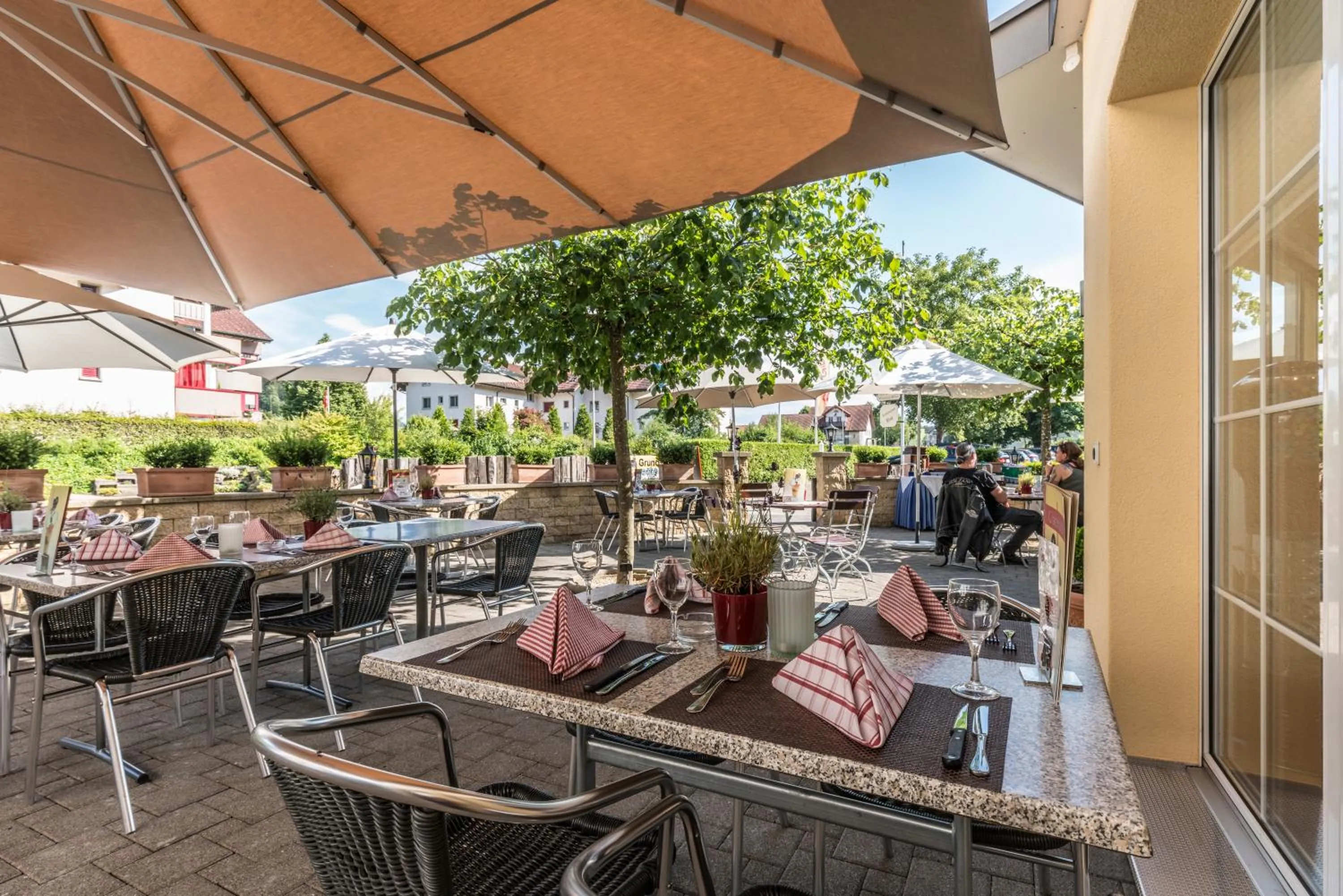 Balcony/Terrace in Hotel Gibswilerstube