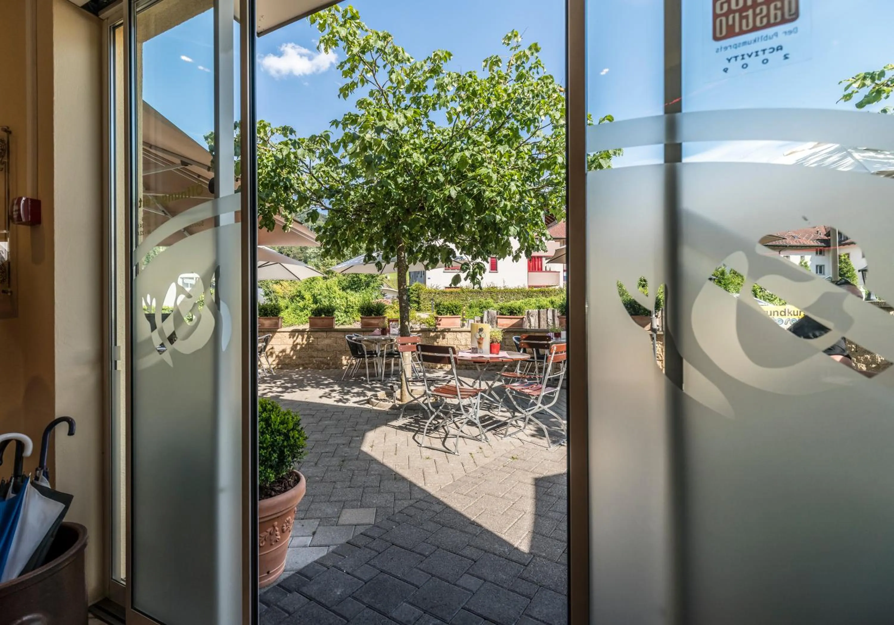 Balcony/Terrace in Hotel Gibswilerstube