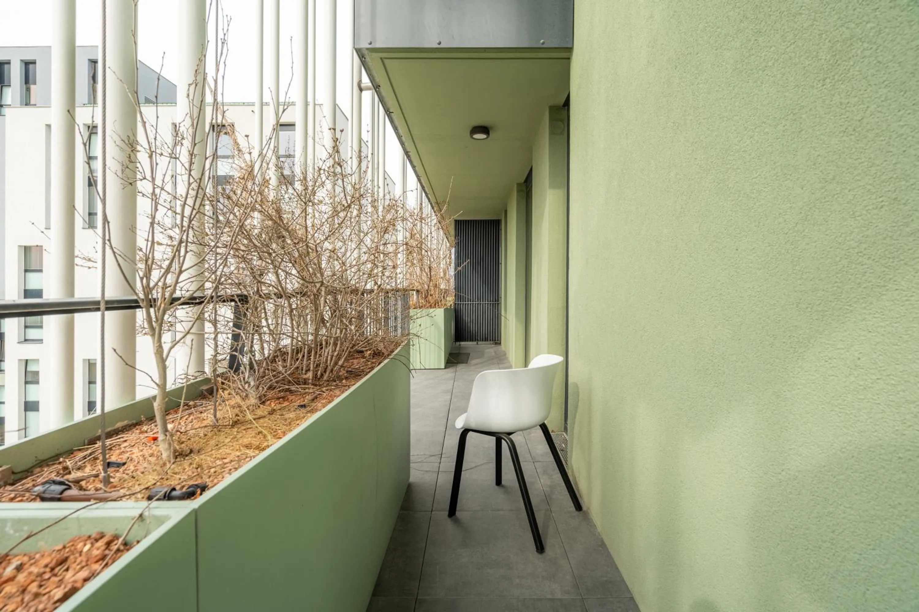 Balcony/Terrace in easy-flat Grüner Prater - Balcony Apartments near Metro