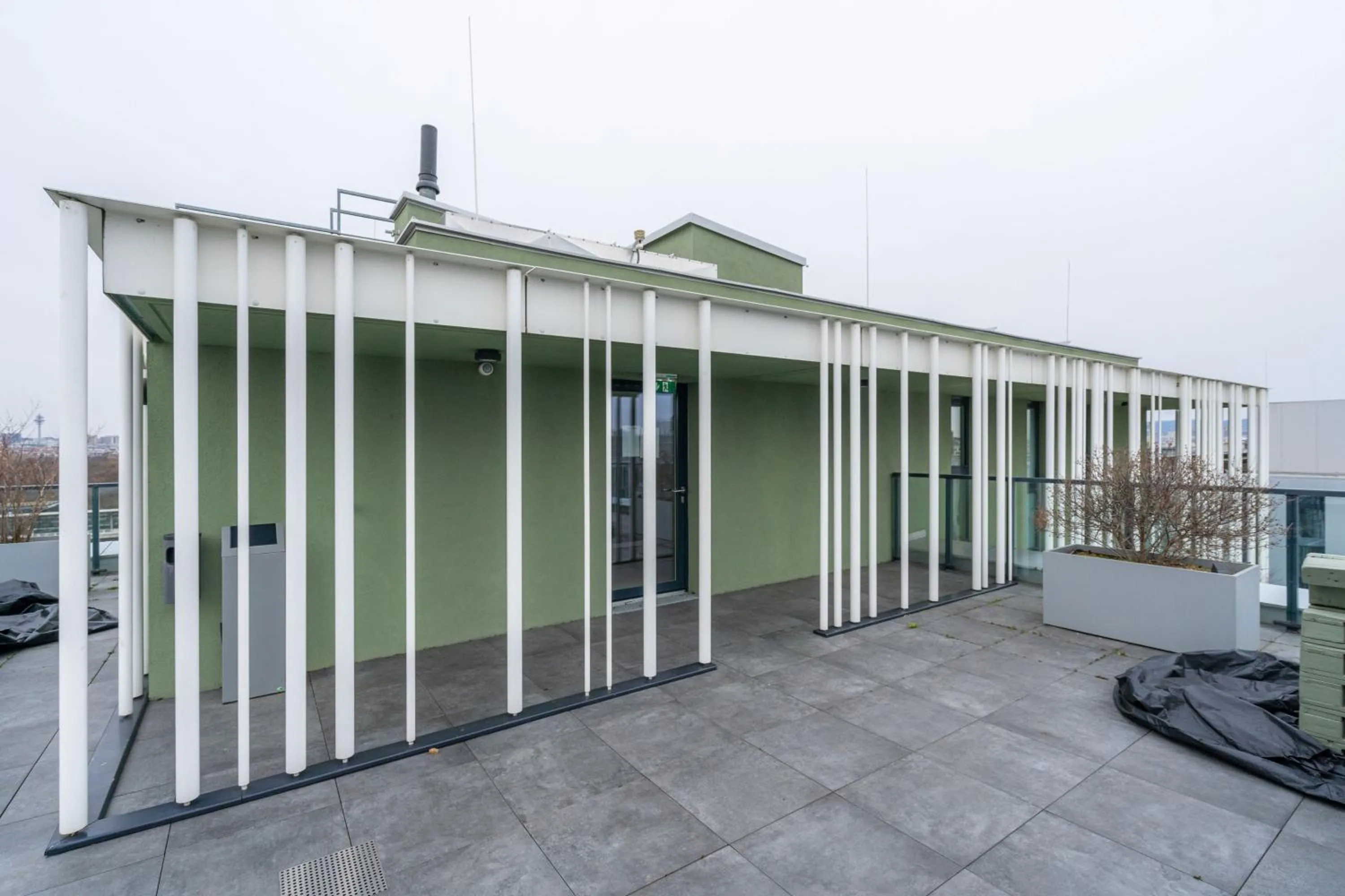 Balcony/Terrace in easy-flat Grüner Prater - Balcony Apartments near Metro