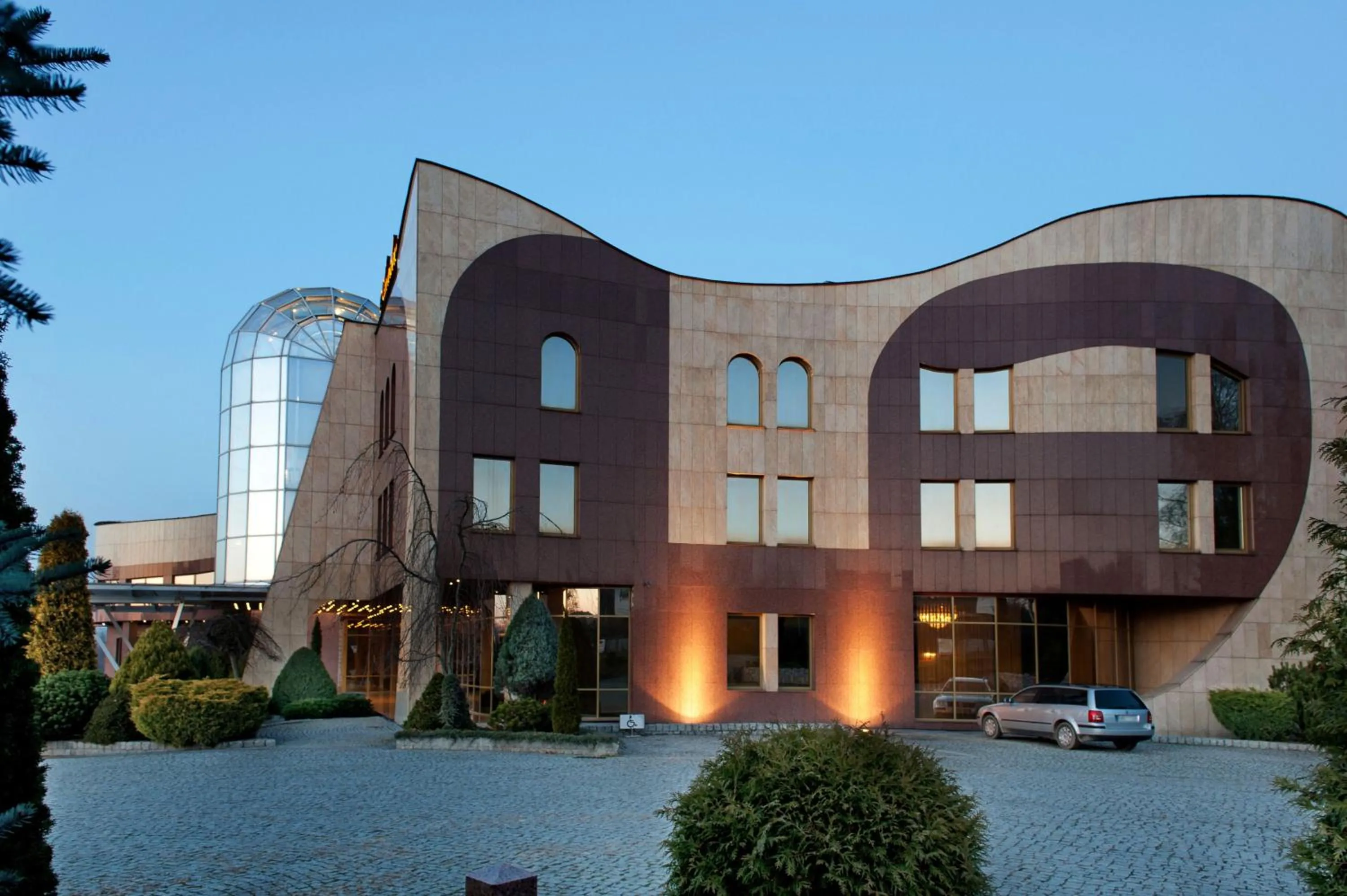 Property building in Hotel Amadeus