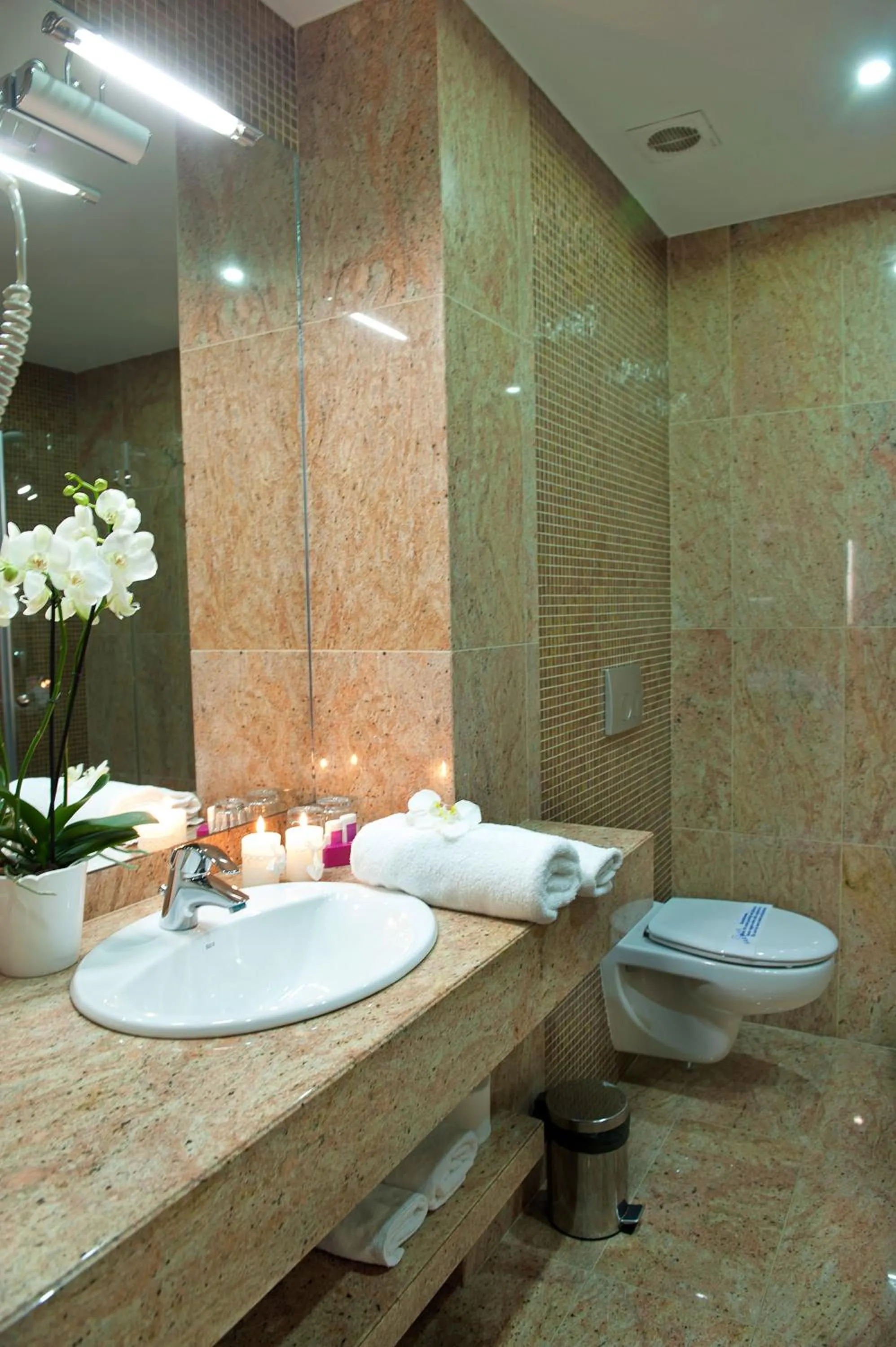 Bathroom in Hotel Amadeus