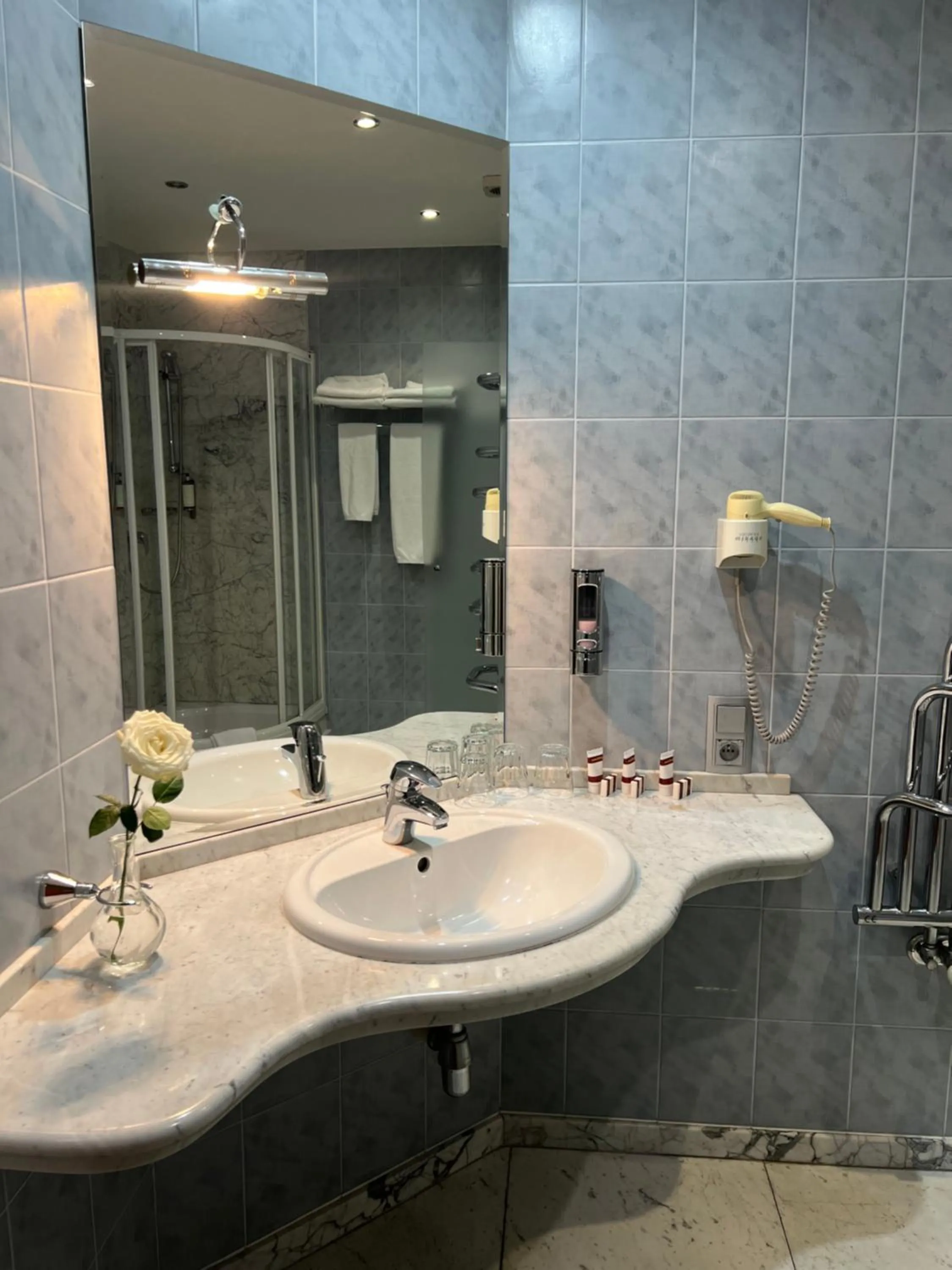 Bathroom in Hotel Amadeus