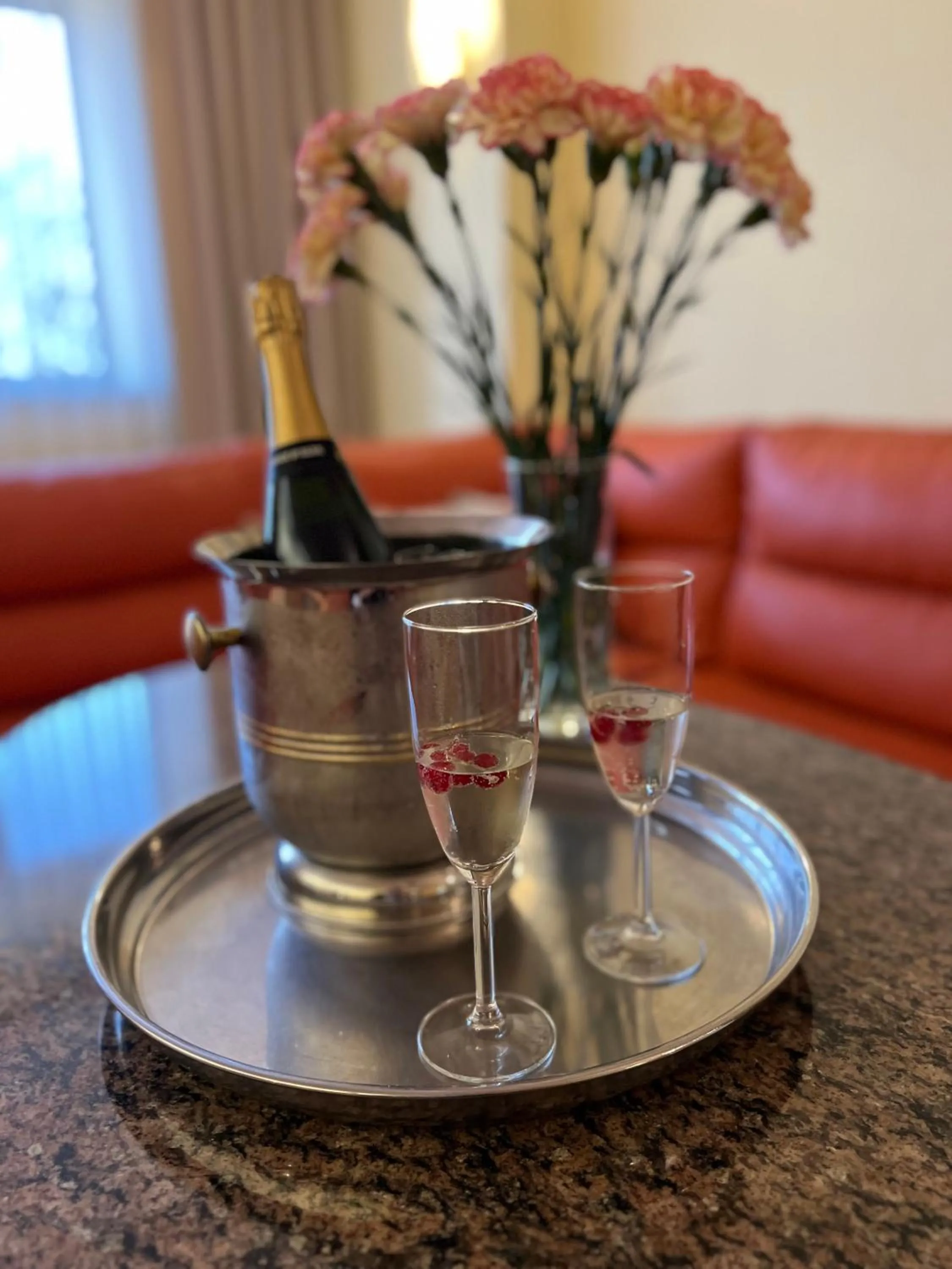 Alcoholic drinks in Hotel Amadeus