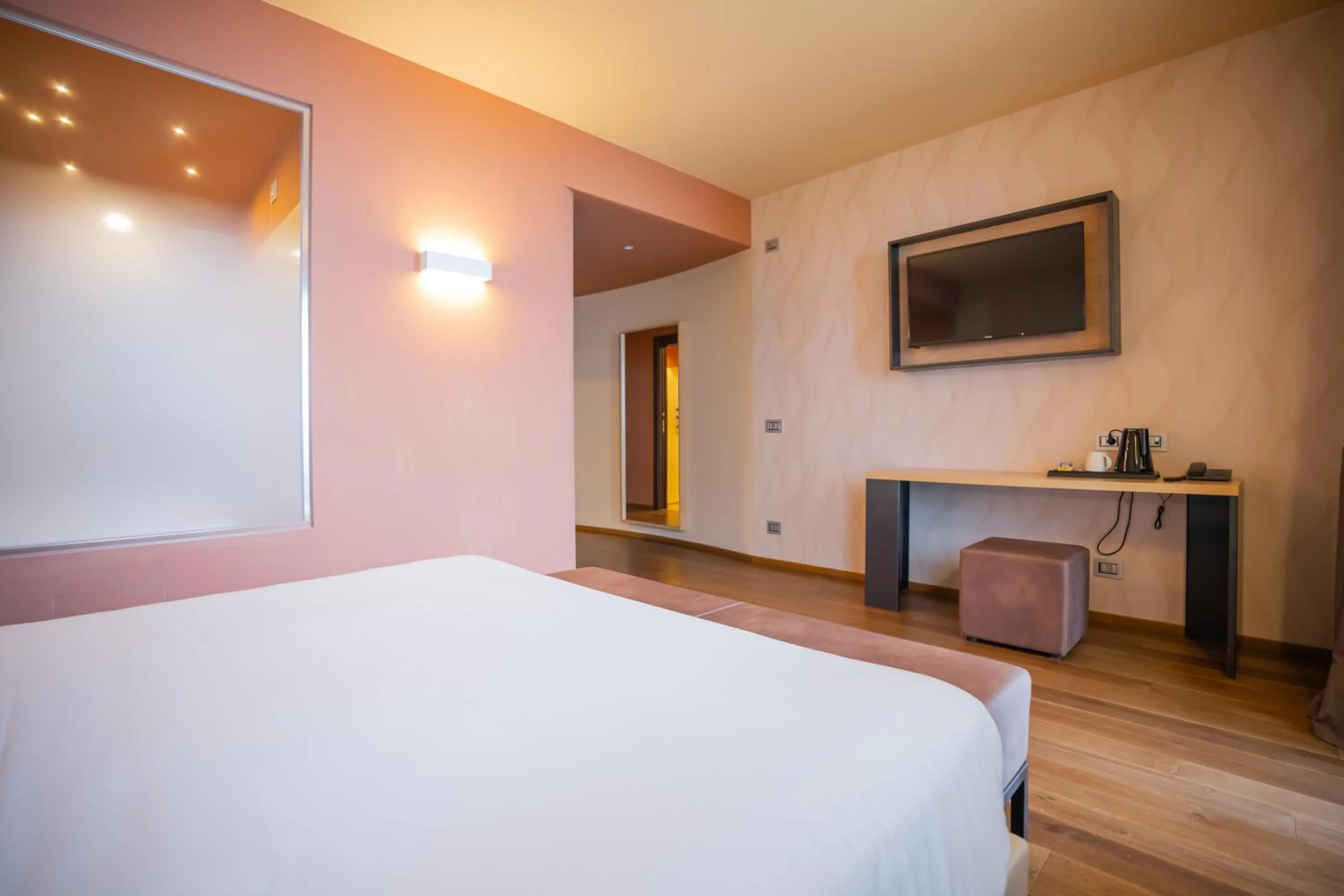 Bedroom in Hotel Belvedere Wellness&SPA