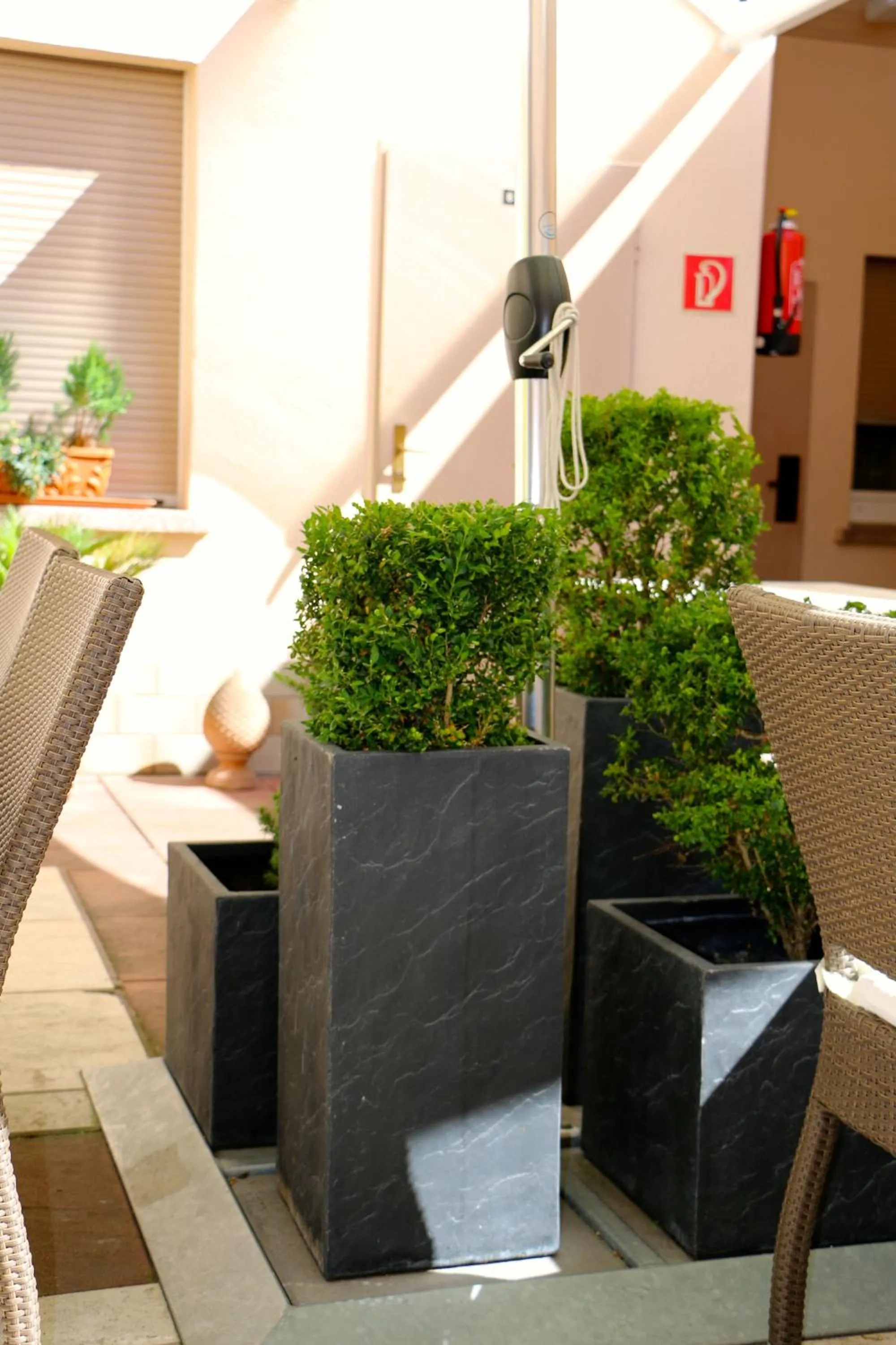 Patio in Casa Hotel Neu-Isenburg