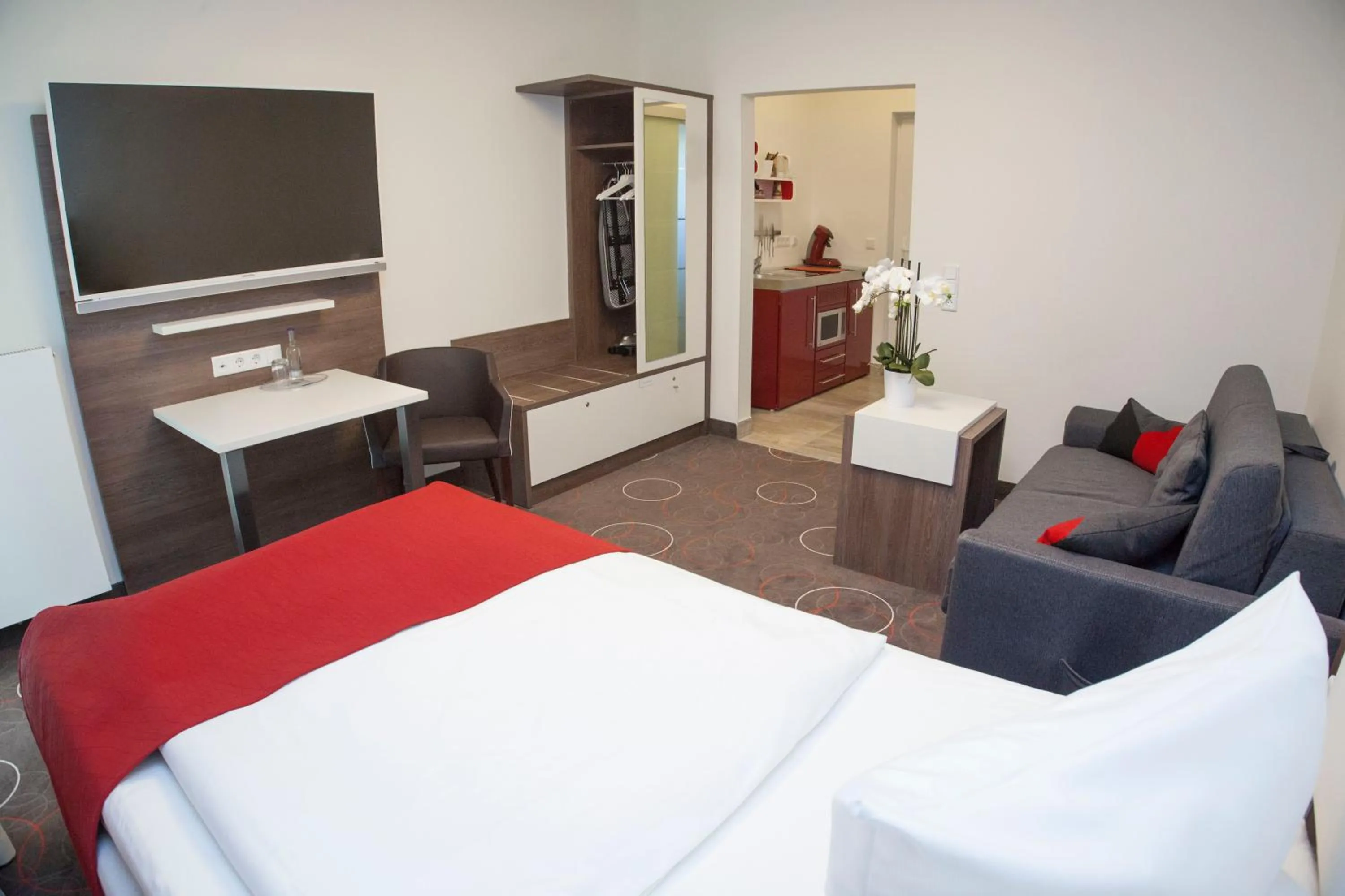 TV and multimedia, Bed in Hotel Gasthof Handewitt