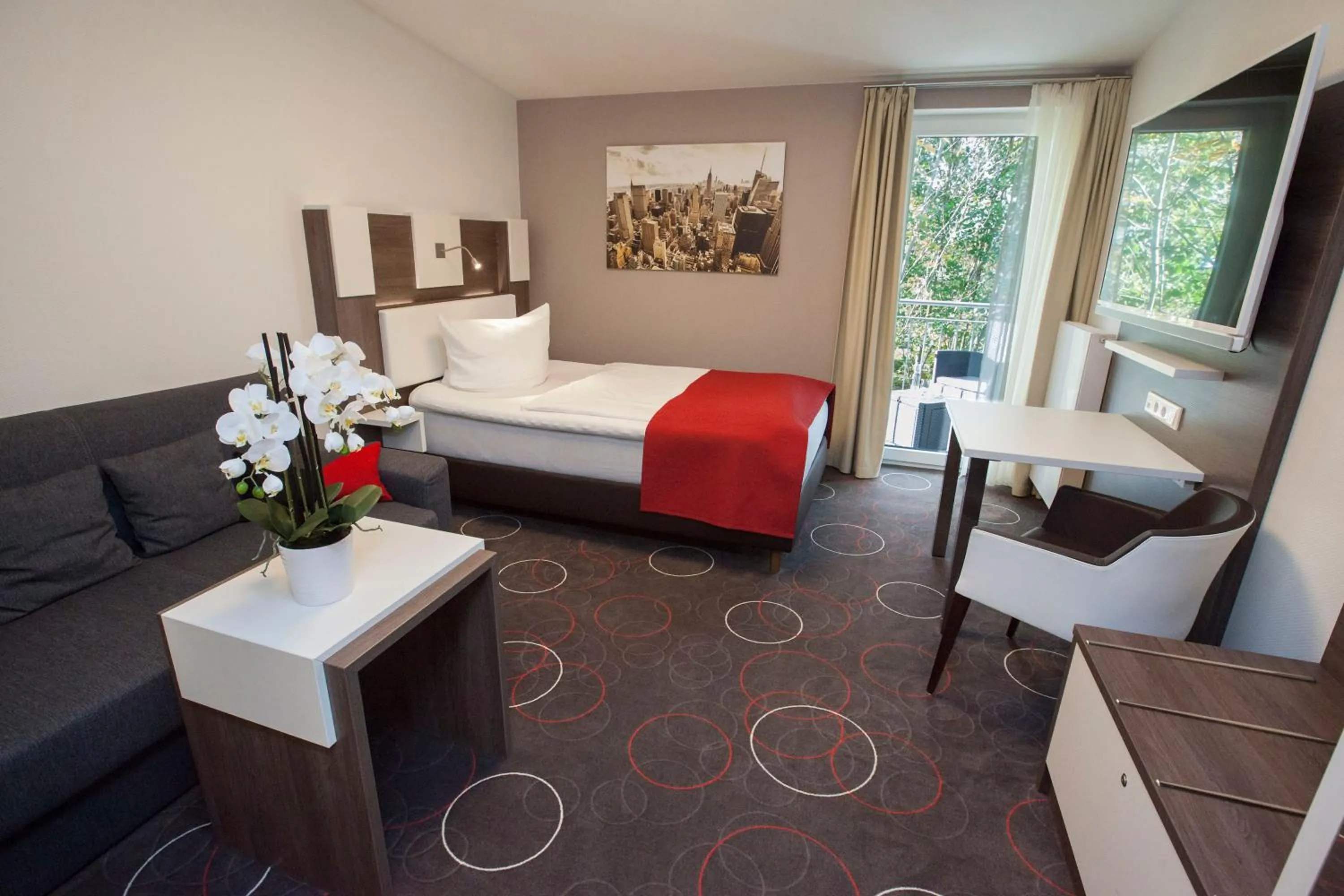 Bedroom, Bed in Hotel Gasthof Handewitt