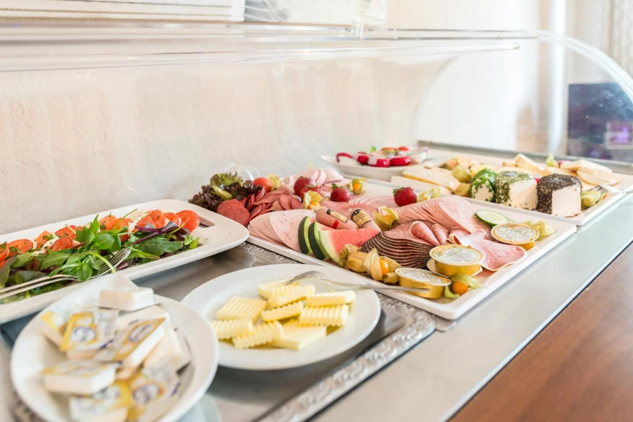 Buffet breakfast in Hotel Gasthof Handewitt