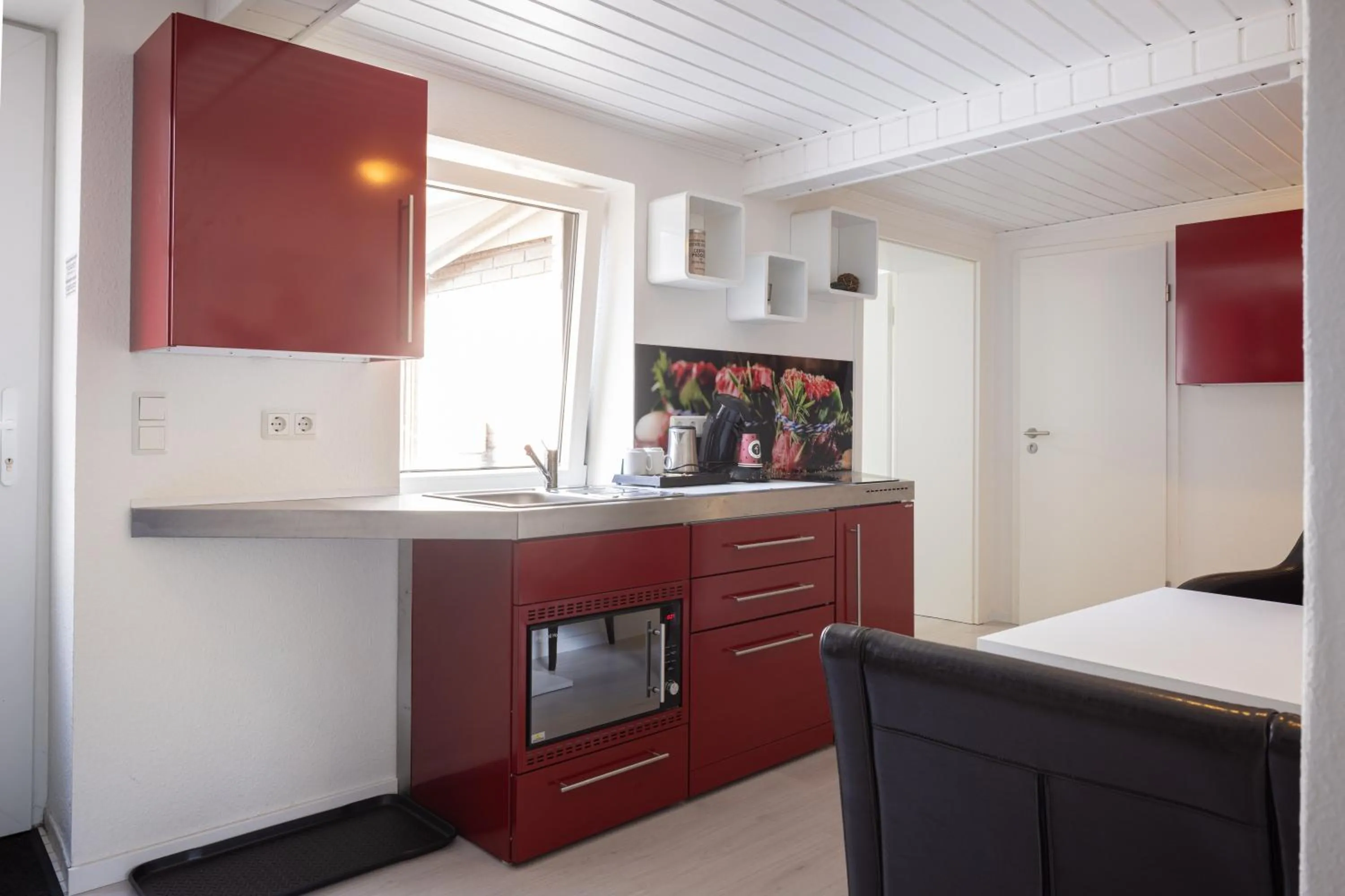 Kitchen or kitchenette in Hotel Gasthof Handewitt