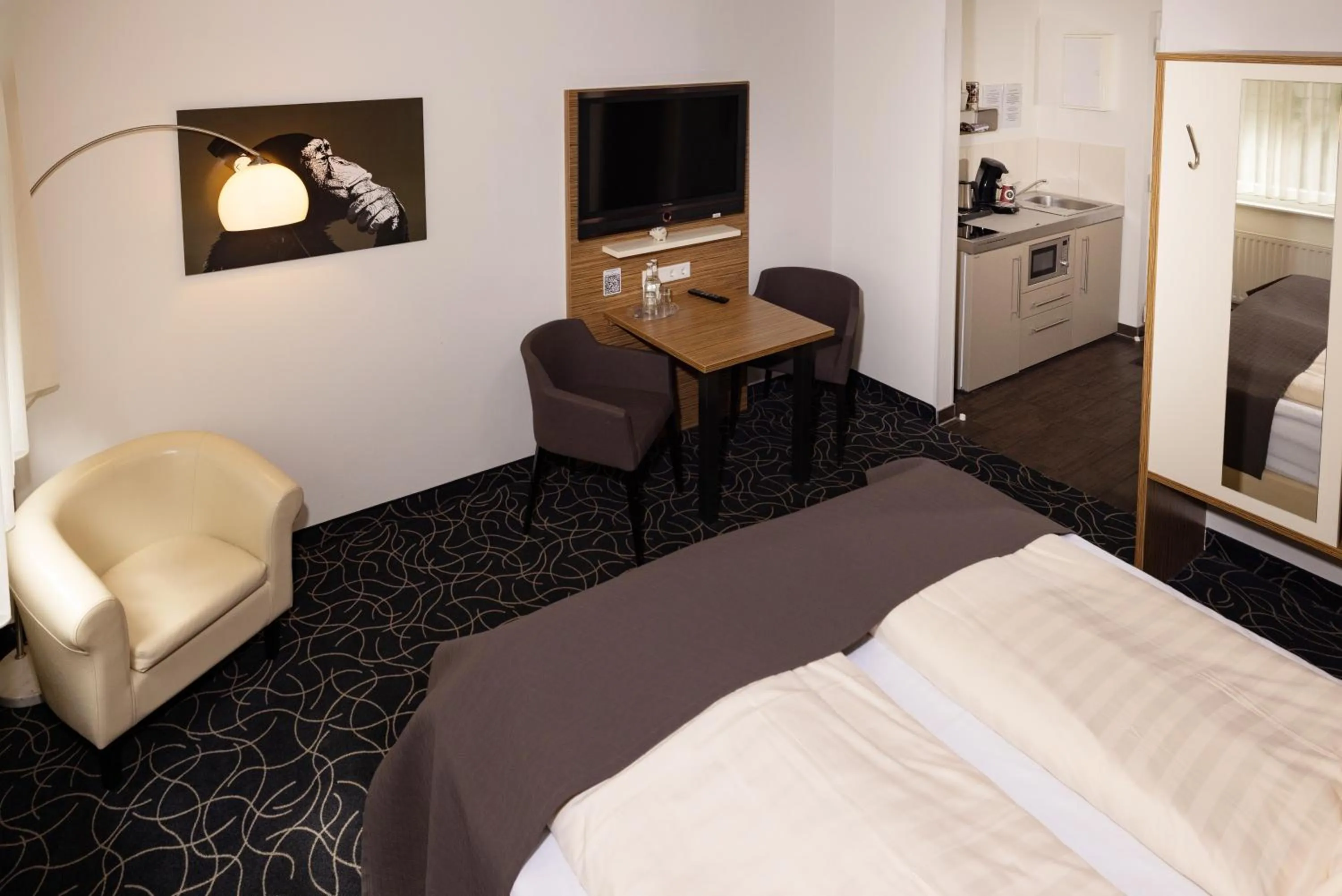 Bed in Hotel Gasthof Handewitt