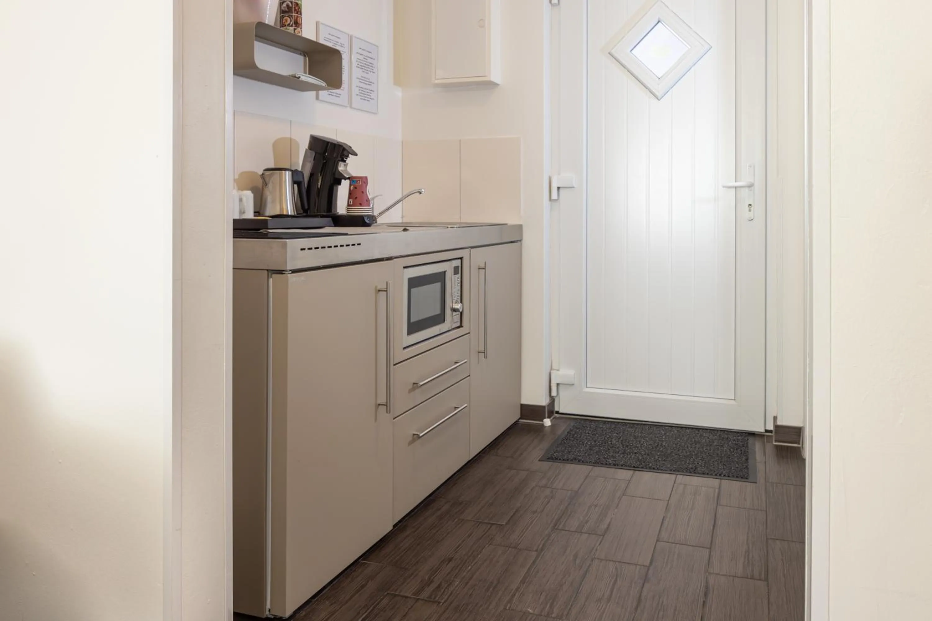 Kitchen or kitchenette in Hotel Gasthof Handewitt