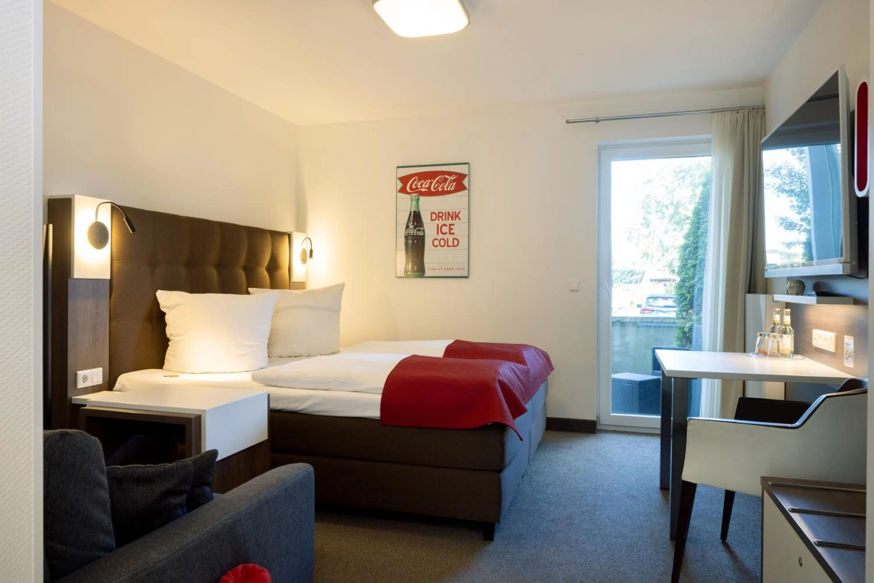 Bed in Hotel Gasthof Handewitt