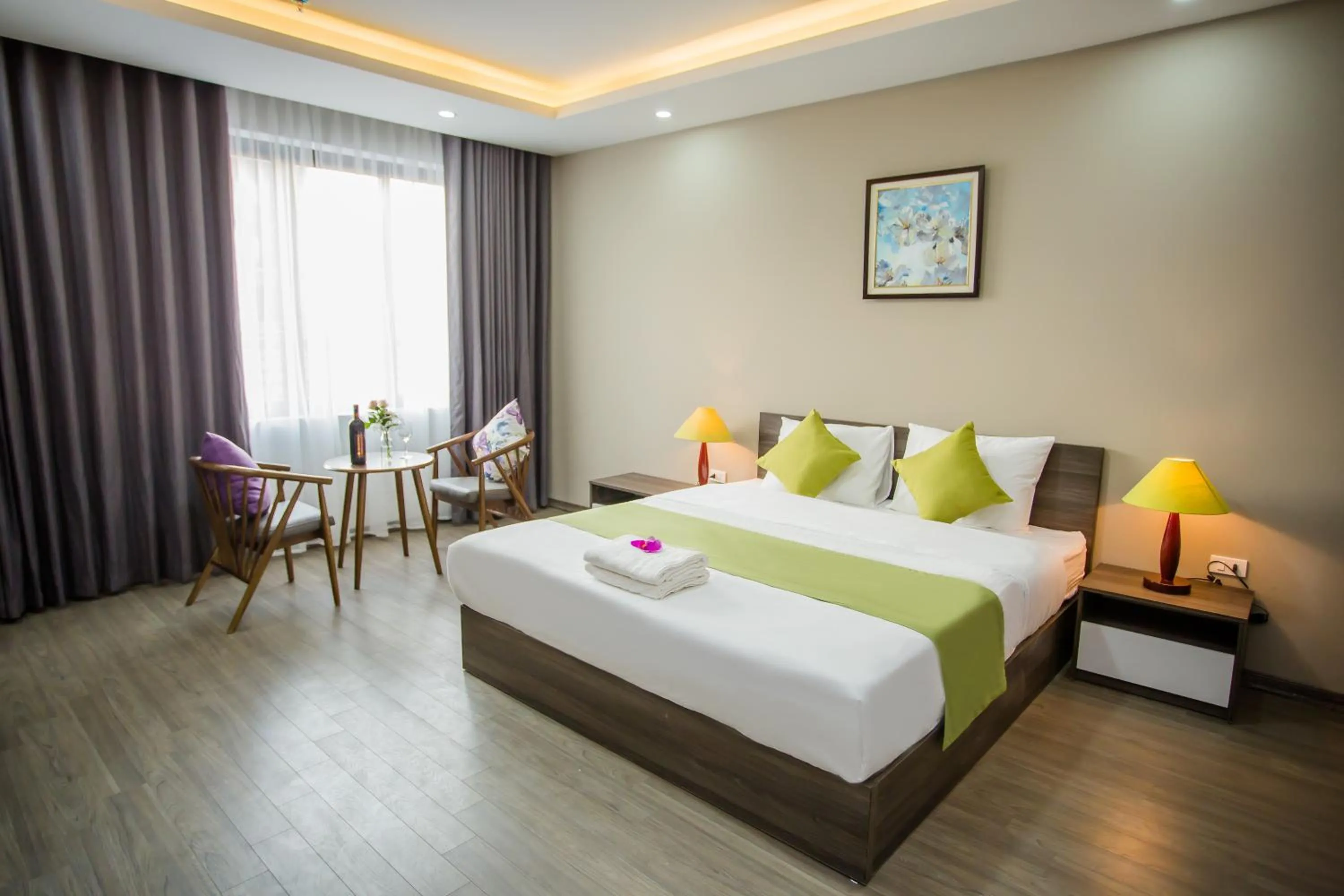 Bedroom, Bed in Hana 2 Apartment & Hotel Bac Ninh